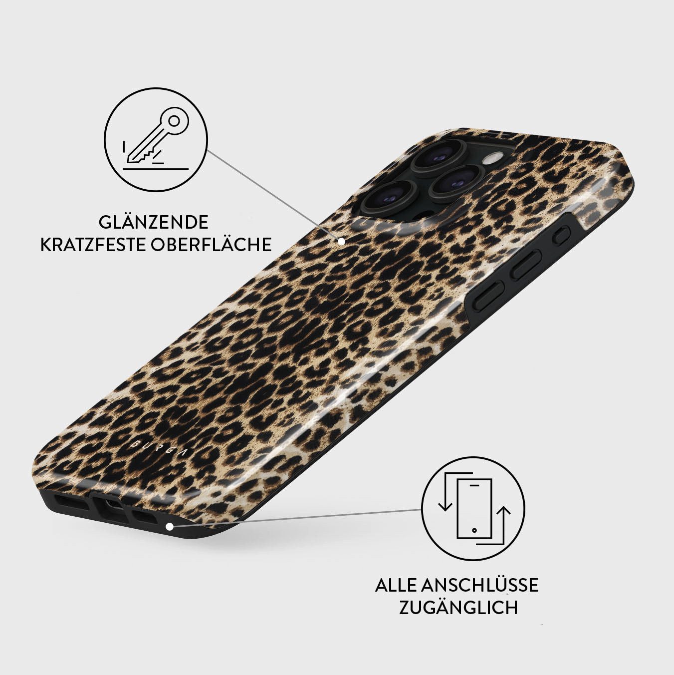 BURGA Handyhülle Tough MagSafe Case Player iPhone 15 Pro