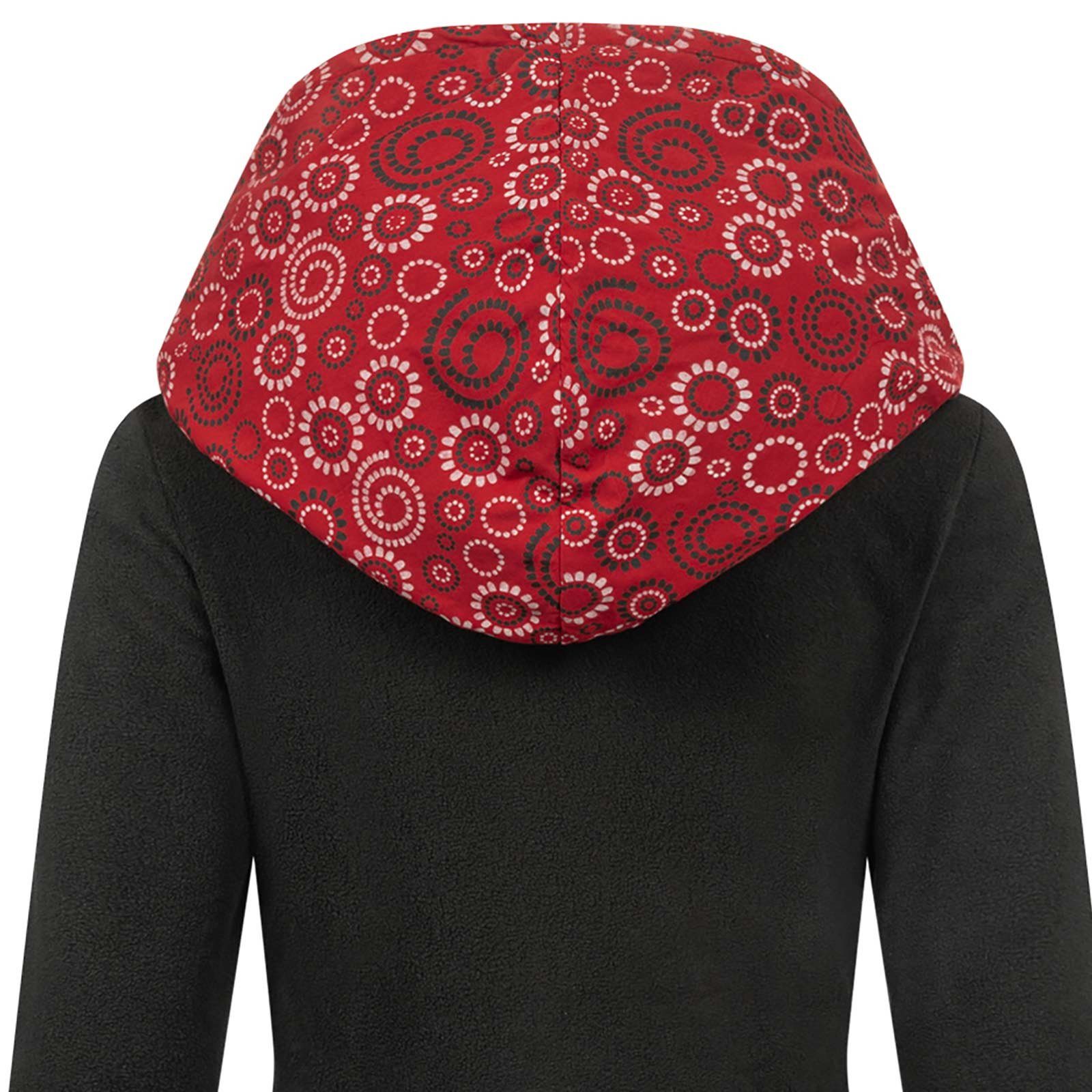 KUNST UND MAGIE Fleecejacke Kunst und Magie Damenmantel aus Fleece Fleeceja günstig online kaufen