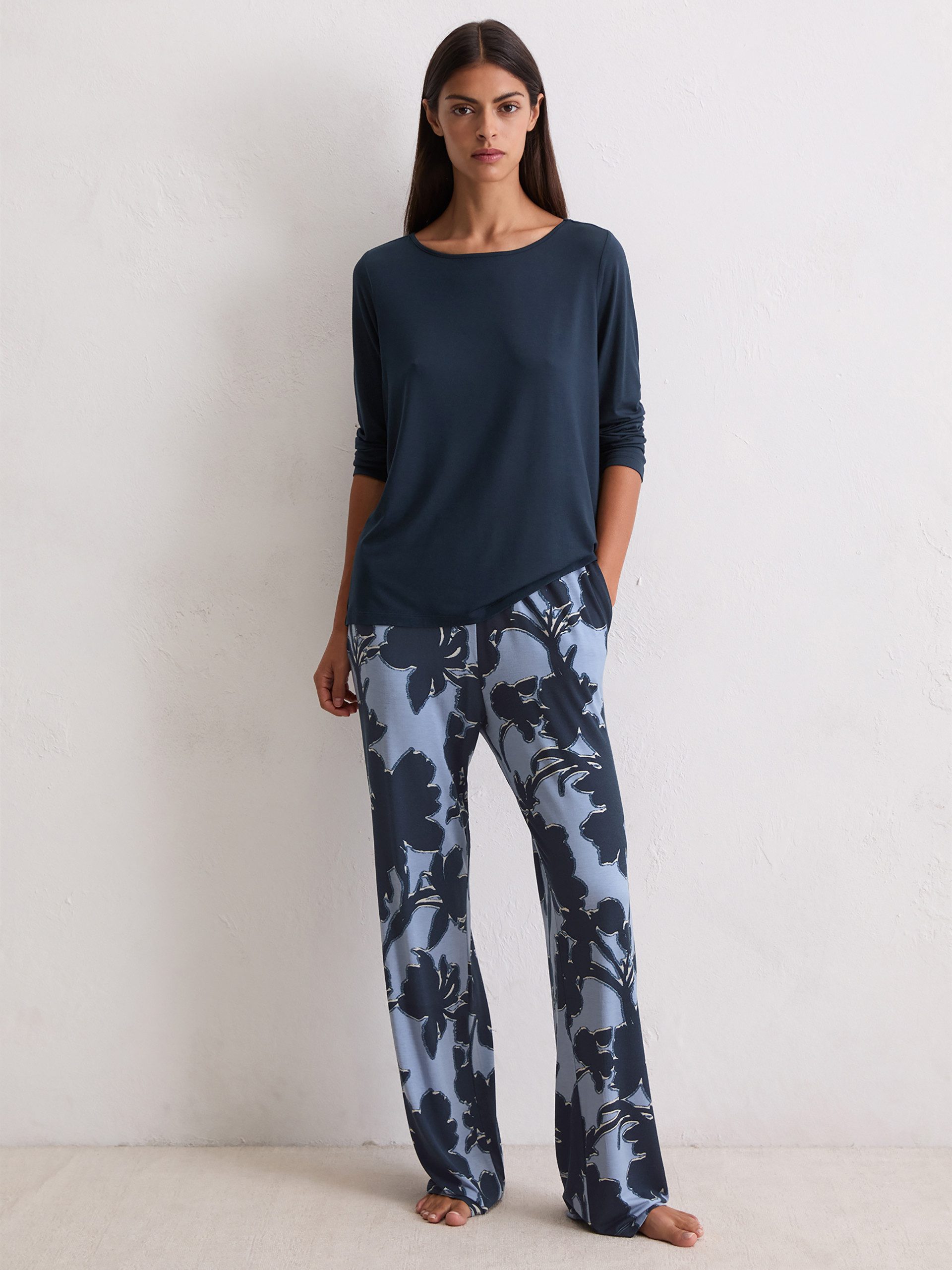 Marc O'Polo Pyjamaoberteil Mix N Match Cotton Modal schlaf-oberteil nachthe günstig online kaufen