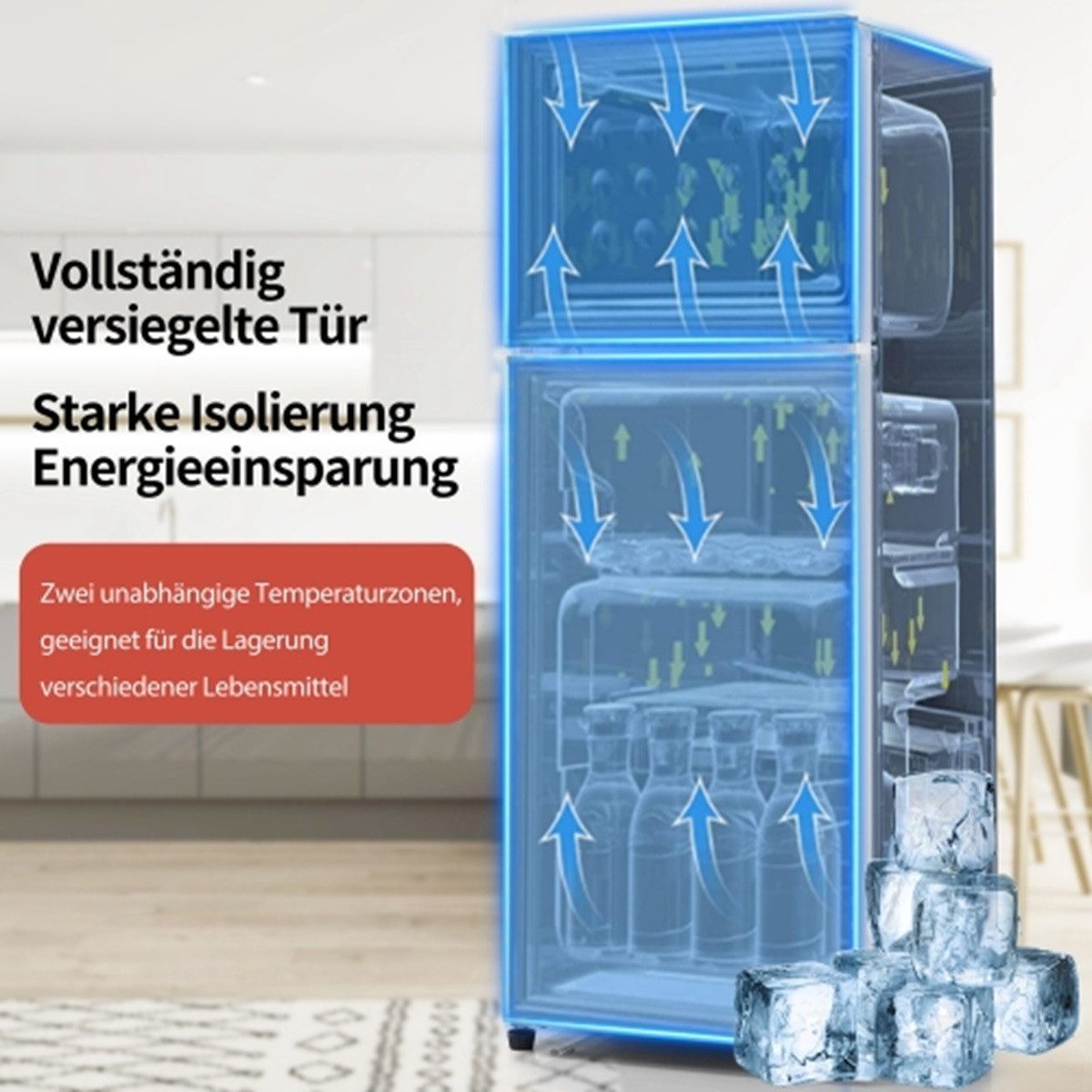 Welikera Kühlschrank BCD-102