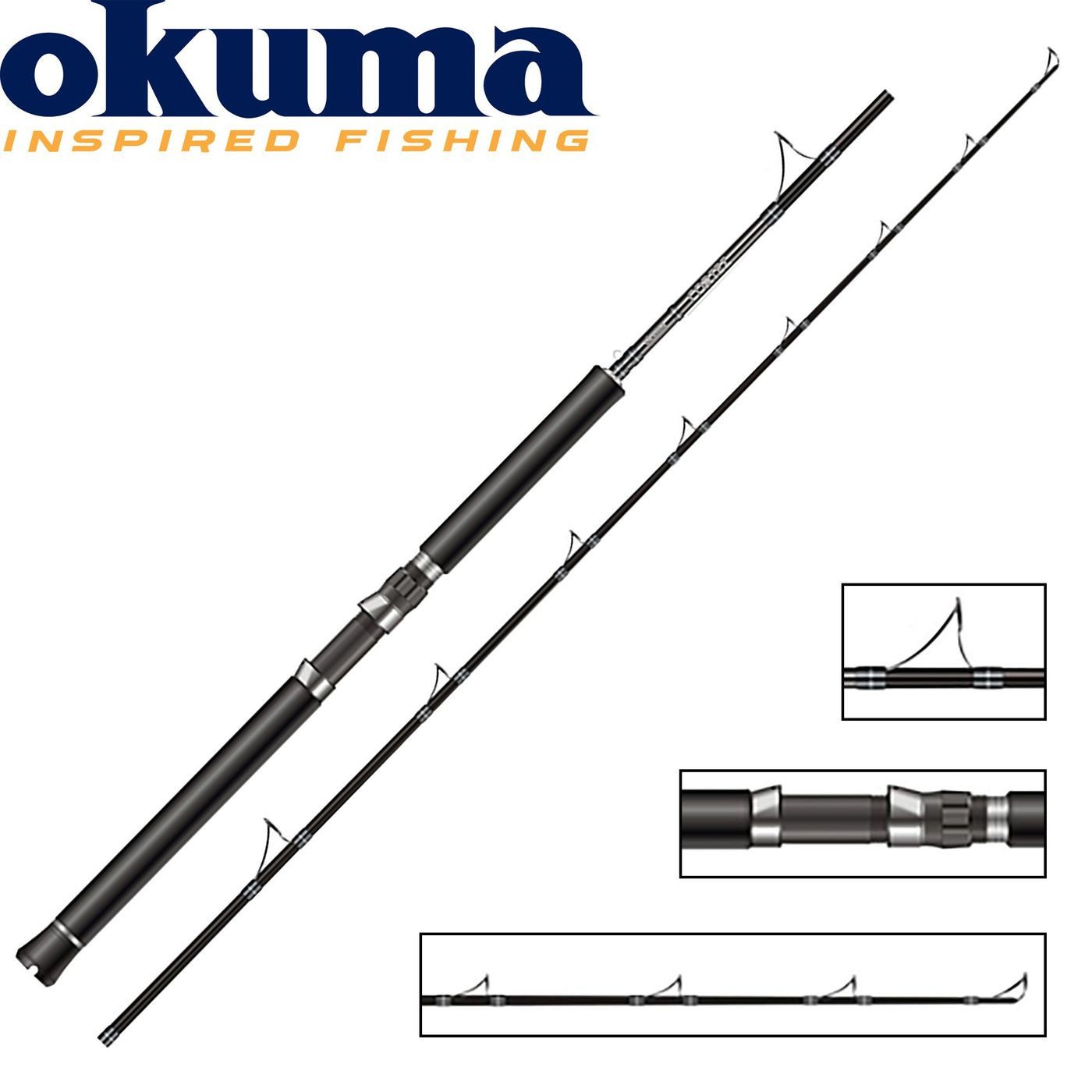 Okuma Pilkrute Okuma Cortez Bootsrute 223cm 12-20lbs - Meeresrute