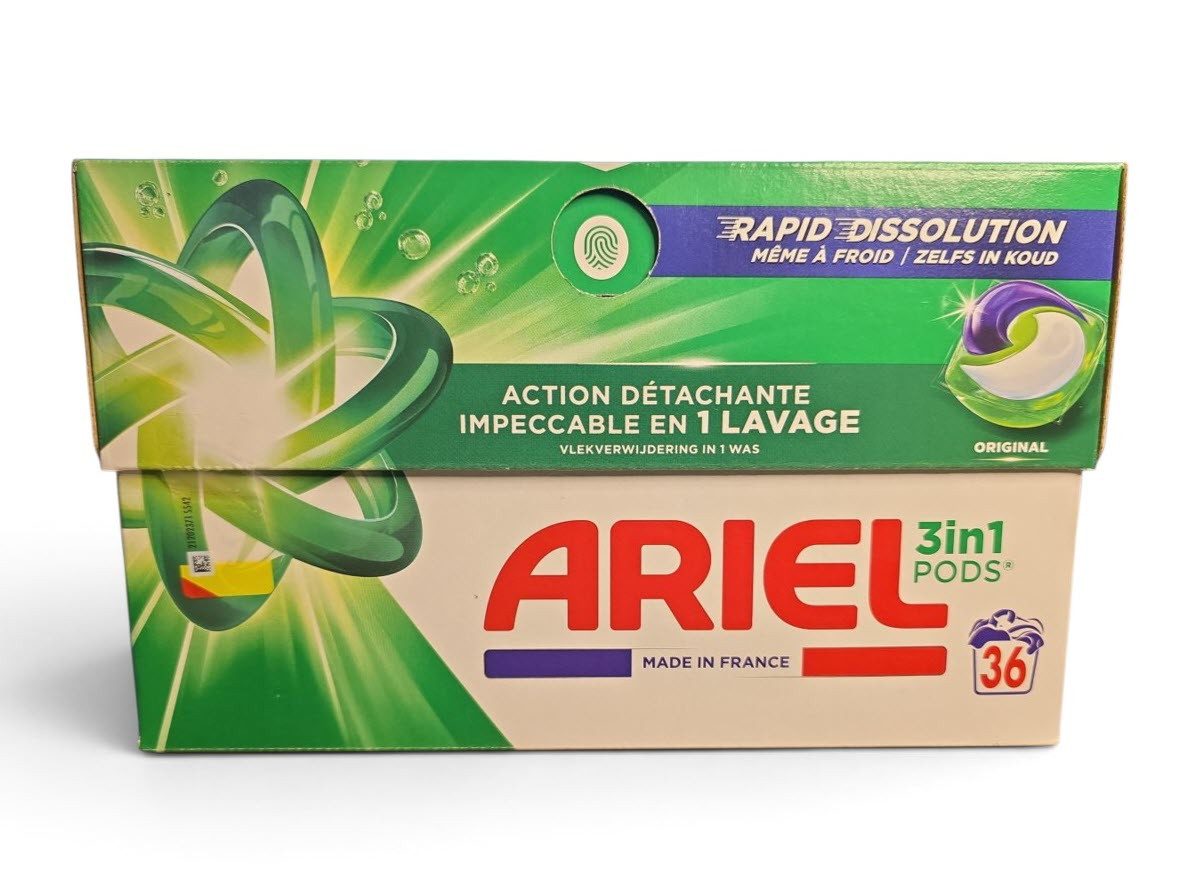 ARIEL Ariel Pods 3 in 1 Original 36 Stück Vollwaschmittel (36-St)