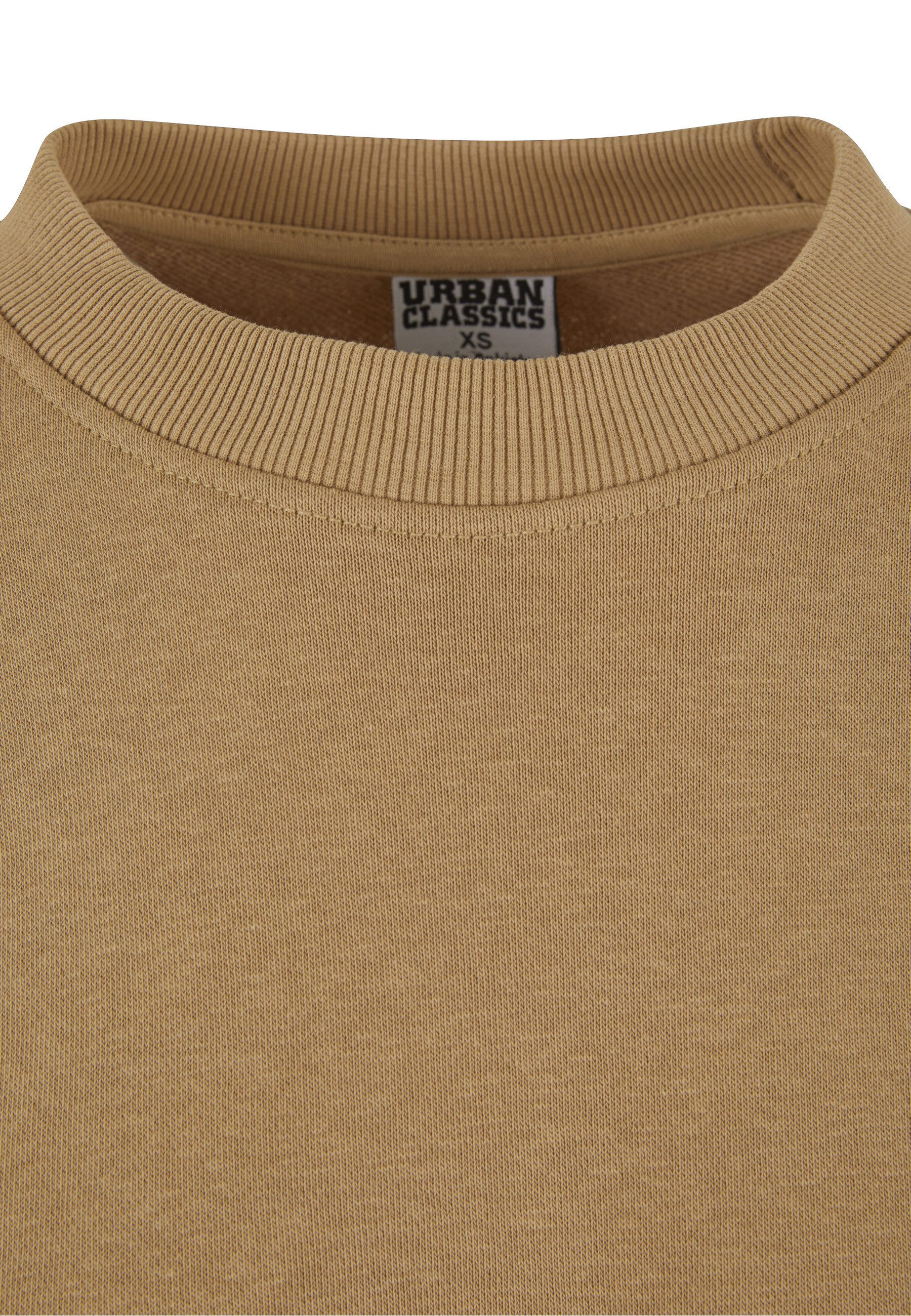 URBAN CLASSICS Sweater Urban Classics Damen Ladies Oversized Light Terry Crewneck