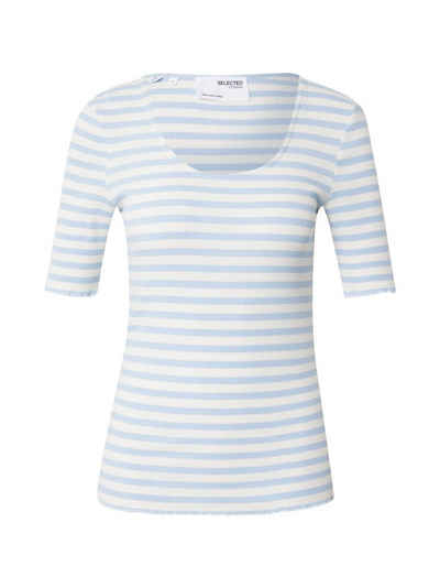 SELECTED FEMME T-Shirt ANNA (1-tlg) Rüschen