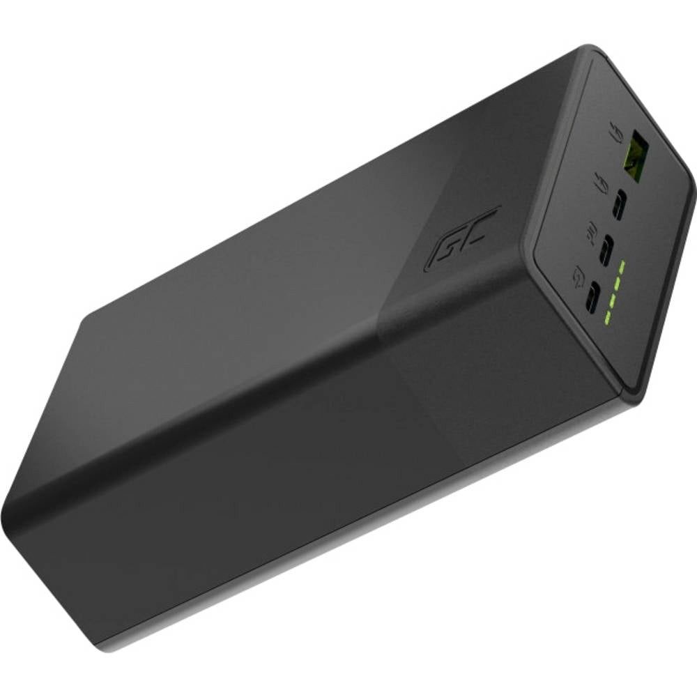 Green Cell Powerbank 30000 mAh Quick Charge, USB PD LiPo USB-C® Schwarz Powerbank
