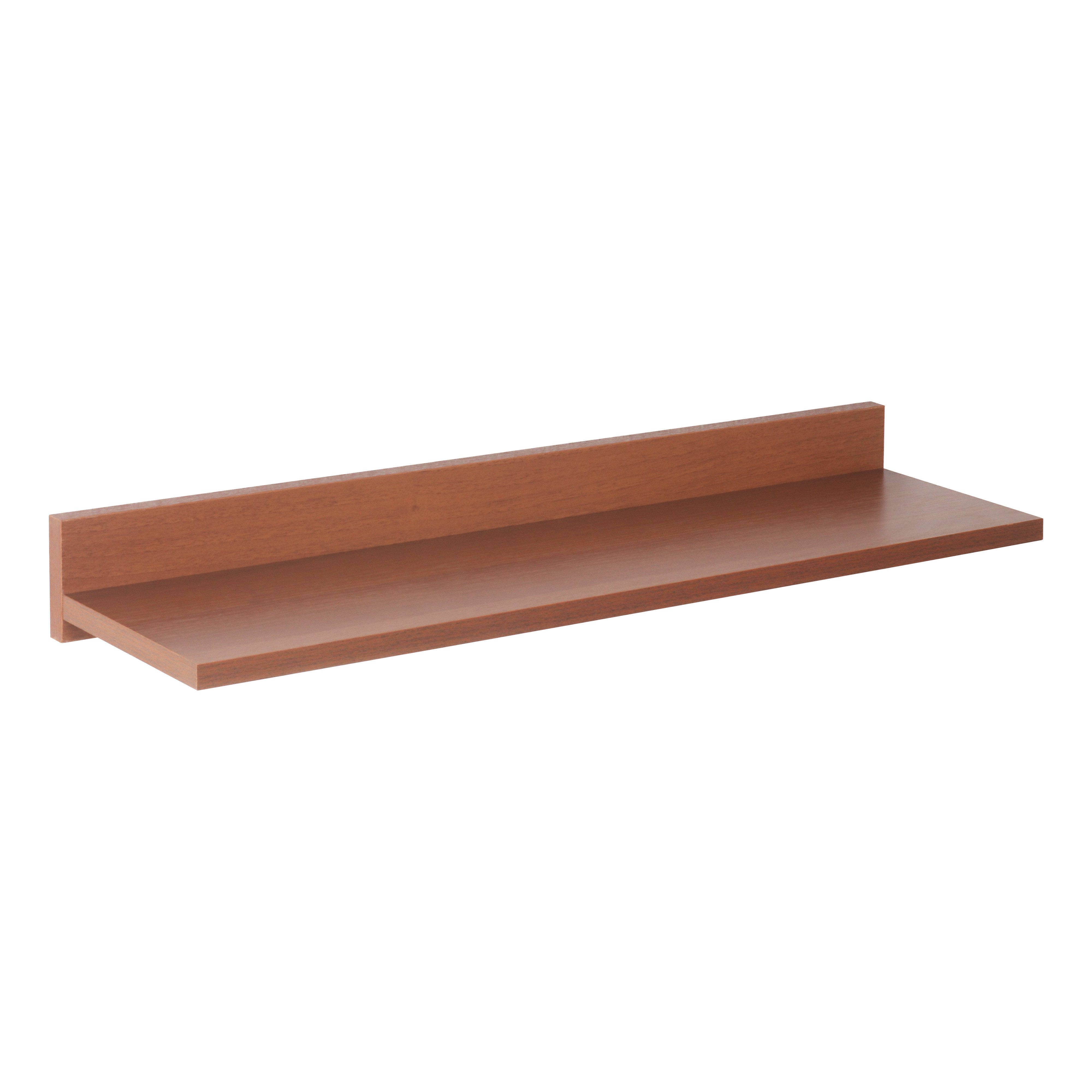 RICOO Wandboard WM055-ER, 1-tlg., schwebendes Wandregal Hängeregal Schweberegal an der Wand