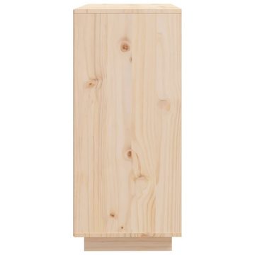 vidaXL Sideboard Sideboard 60x35x80 cm Massivholz Kiefer (1 St)