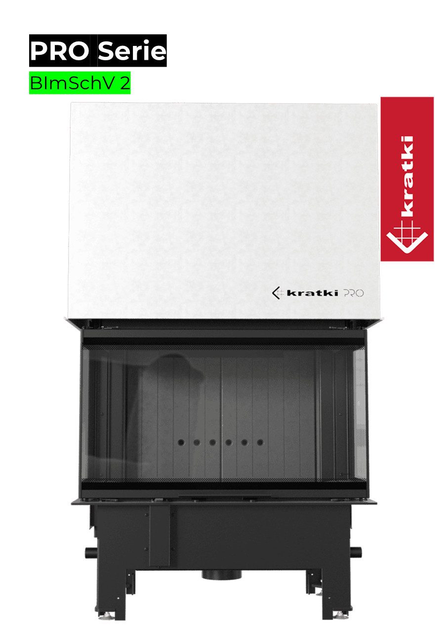 Kratki Kamineinsätze Kamineinsatz REGNOR 800/400 8 kW Ø 200 BK schwarz BA1, 8 kW