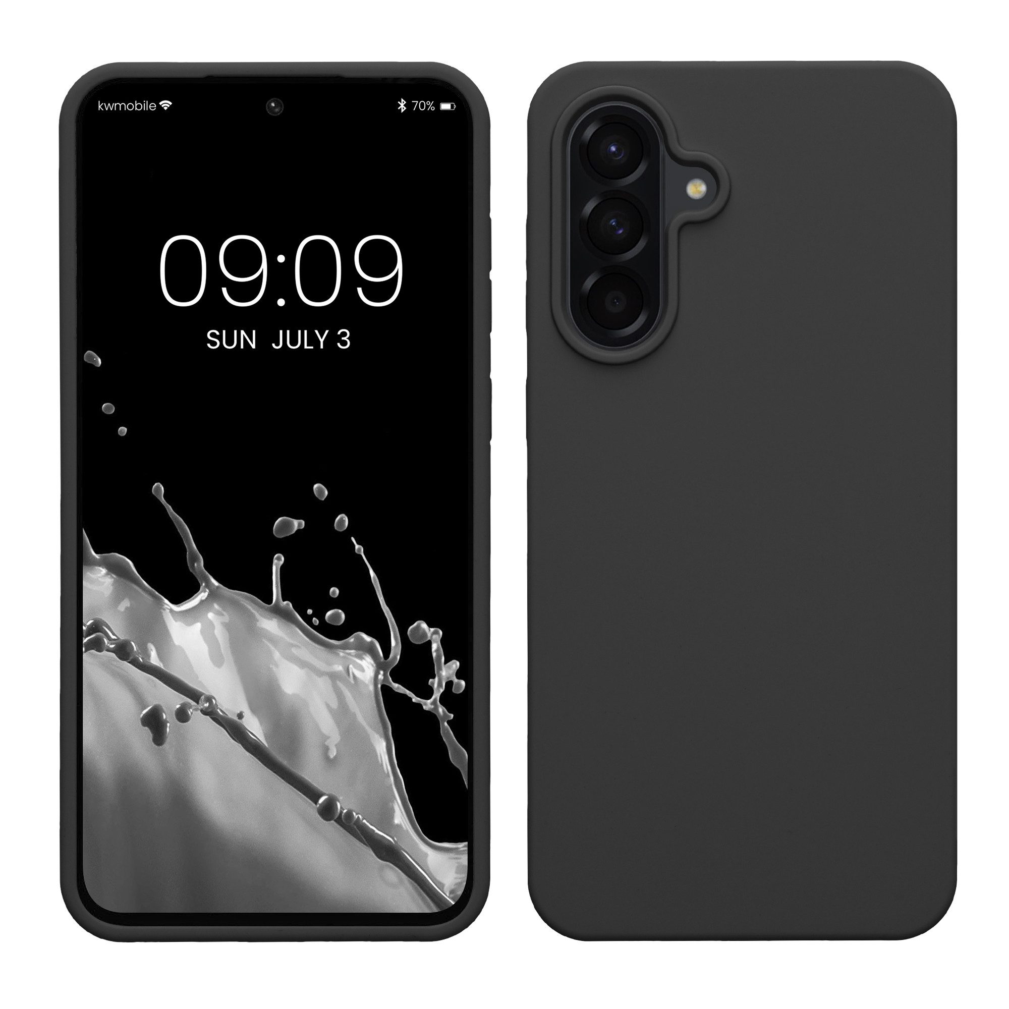 kwmobile Handyhülle Handyhülle für Samsung Galaxy A56 5G Hülle, Weiches Handy Silikon Case - Schutzhülle Cover