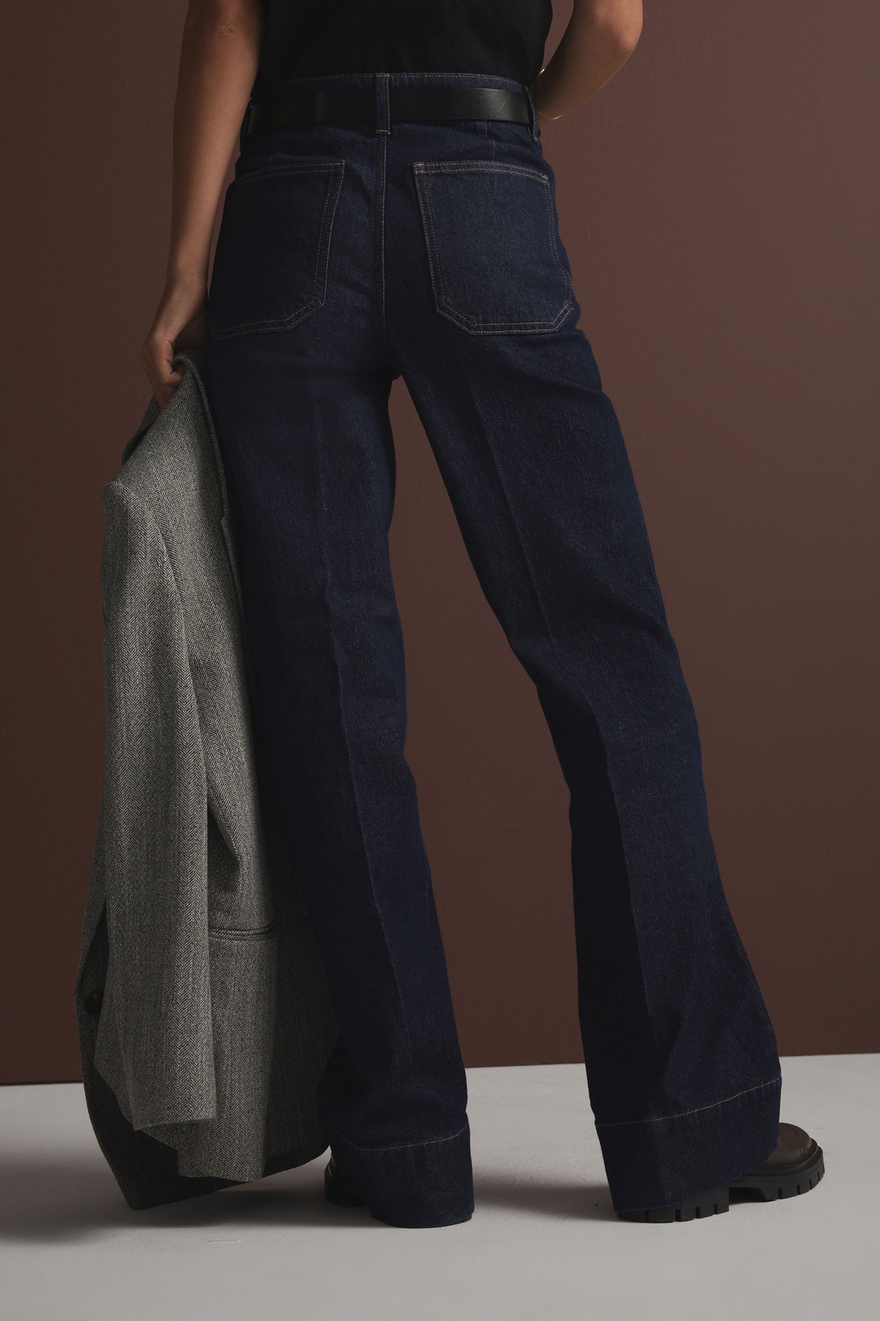 Next Weite Jeans Weit geschnittene Jeans günstig online kaufen