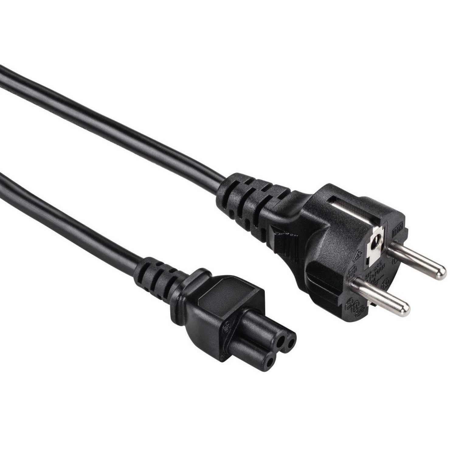 Netzkabel 3 m Schuko Schutzkontaktstecker (gewinkelt) + Schalter