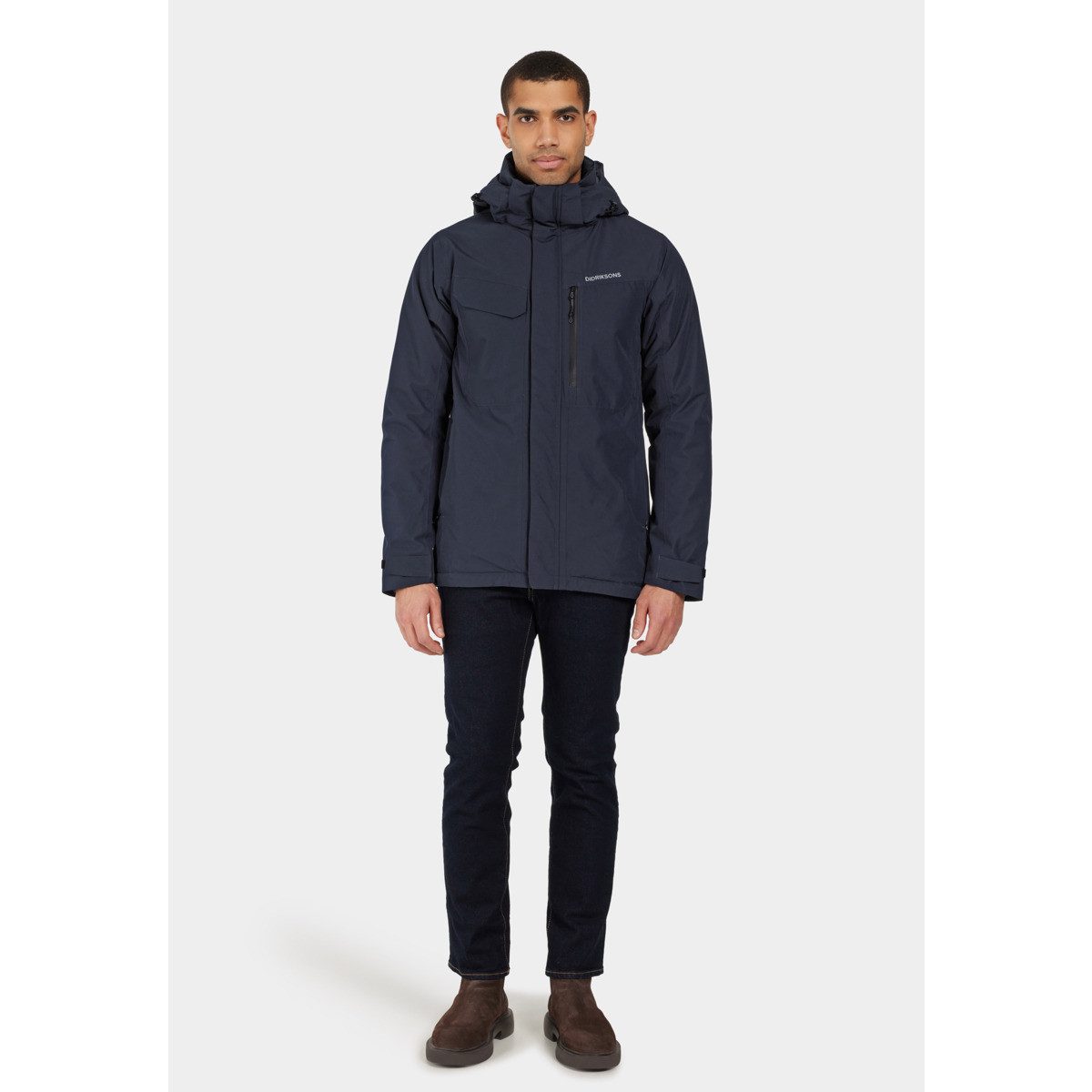 Didriksons Winterjacke Stefan Herren Mantel, Parka, Steppjacke, Anorak, Outdoorjacke
