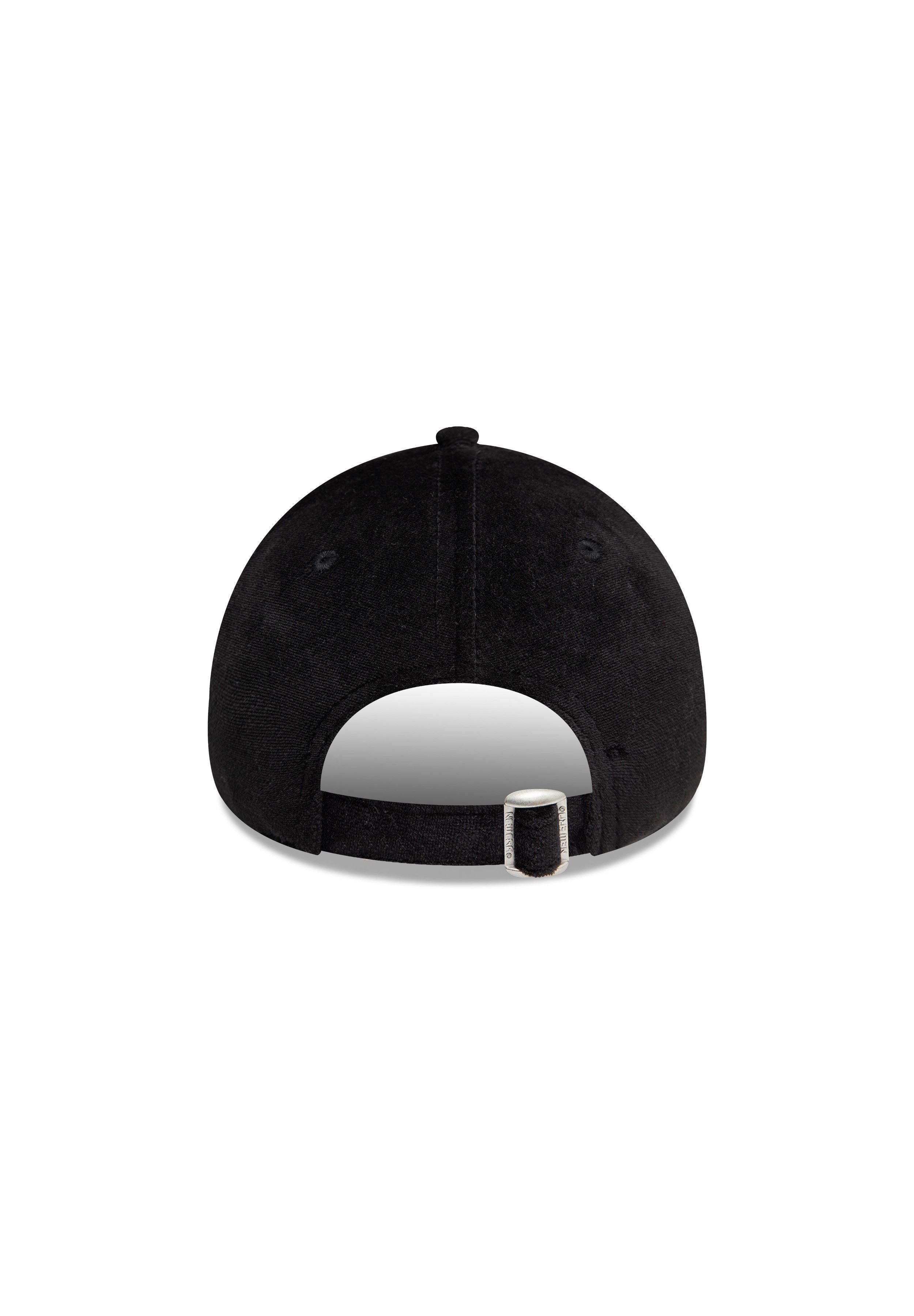 New Era Baseball Cap Los Angeles Dodgers MLB Womens Diamante Velour Schwarz 9Forty Verstell (1-St)