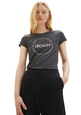 TOM TAILOR Denim T-Shirt (Packung, 2-tlg., 2-er Pack)