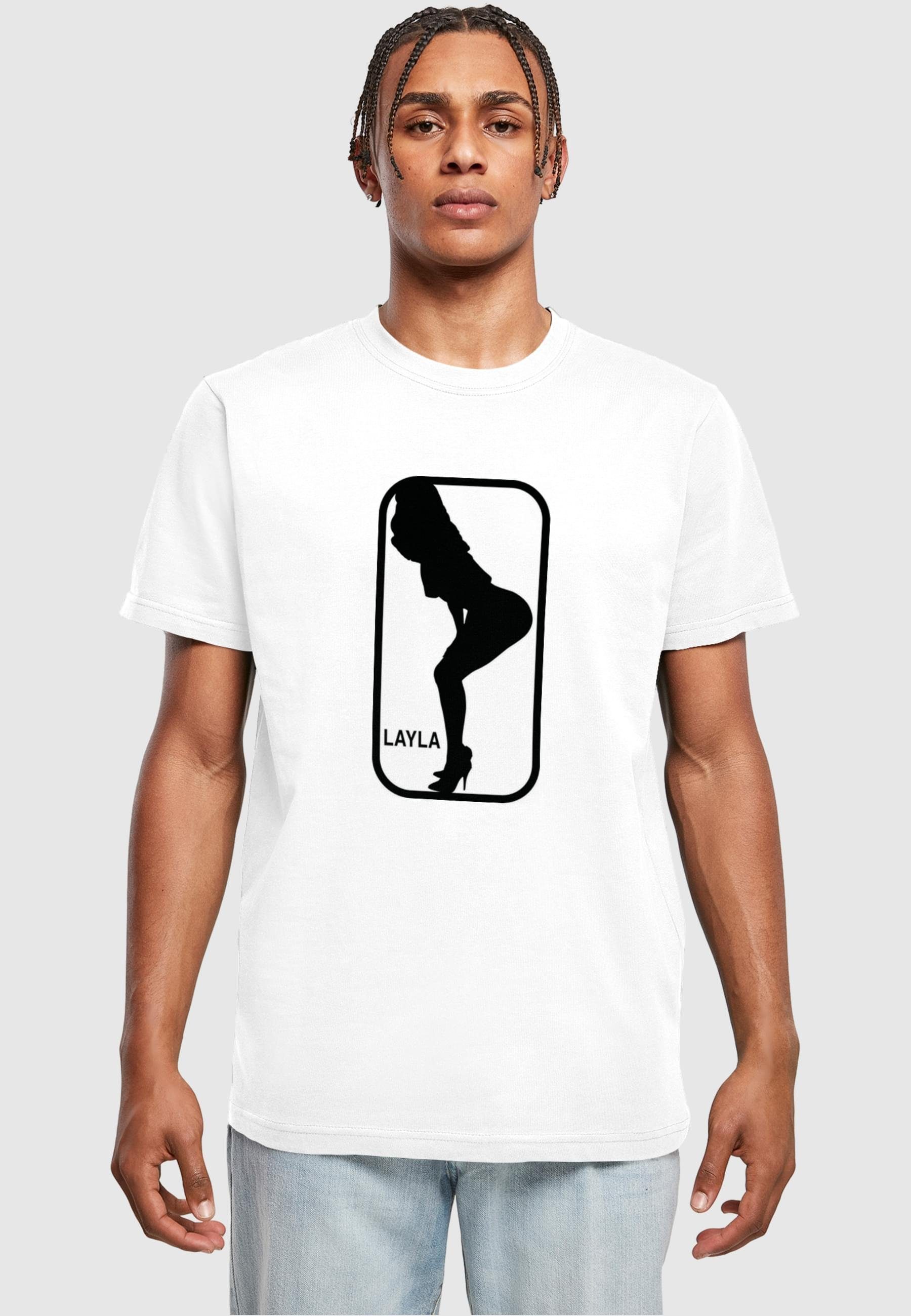 Dance T-Shirt Merchcode (1-tlg) T-Shirt white Herren Layla