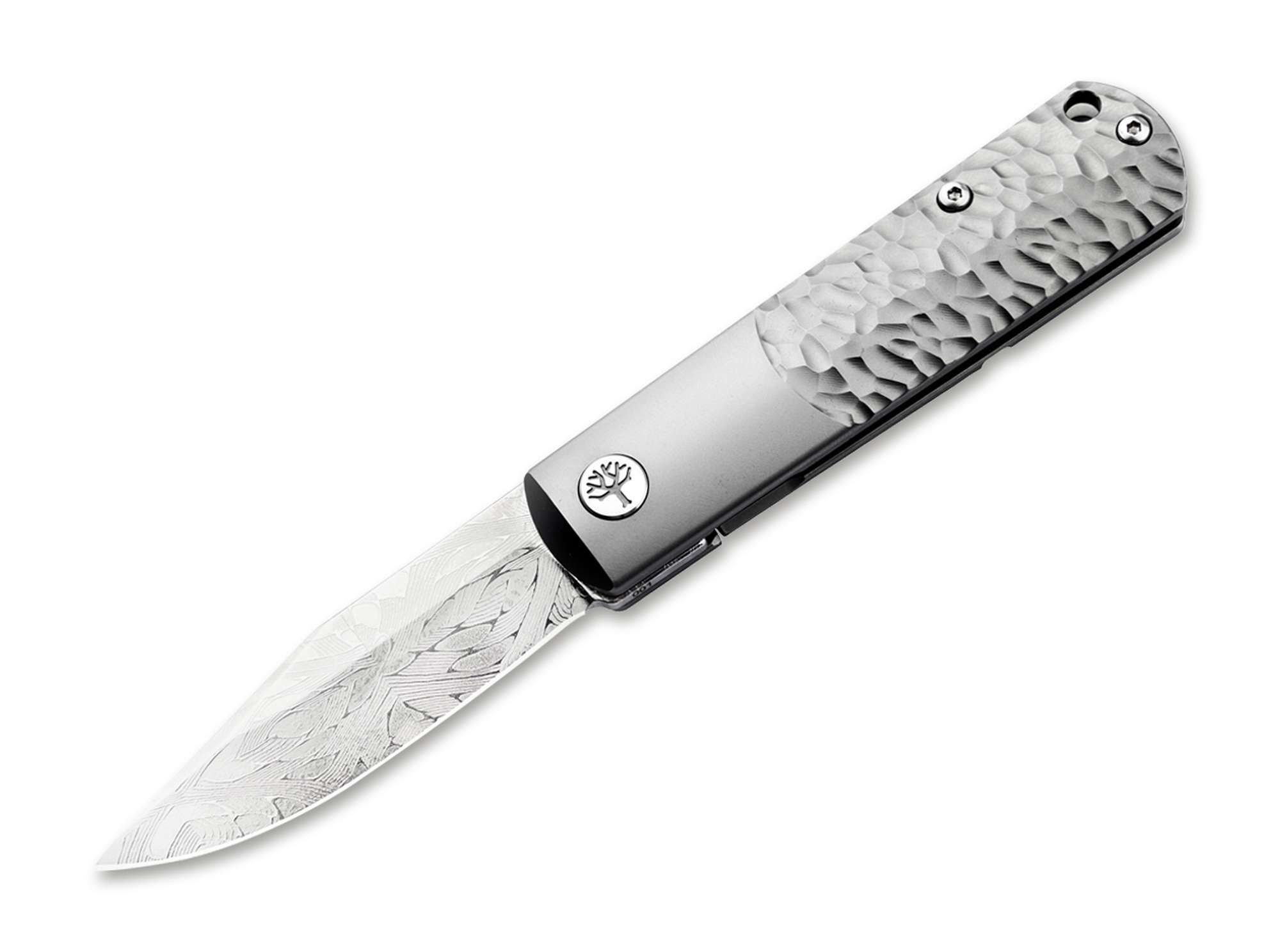 Böker Manufaktur Solingen Taschenmesser Böker BRLW Meteoritendamast Platinum Edition