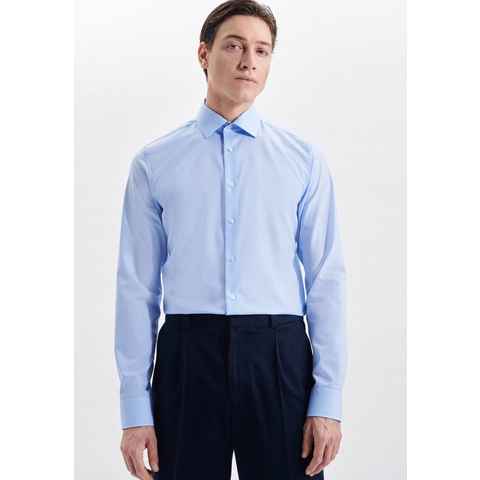 seidensticker Businesshemd Slim Slim Extra langer Arm Kentkragen Uni