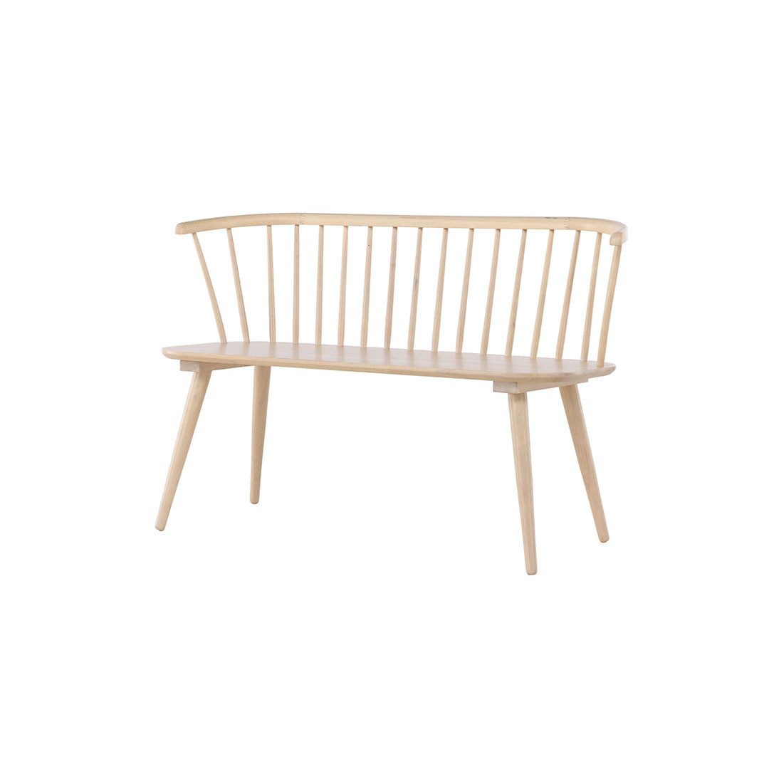 ebuy24 Esszimmerstuhl Bobby Küchenbank whitewash.