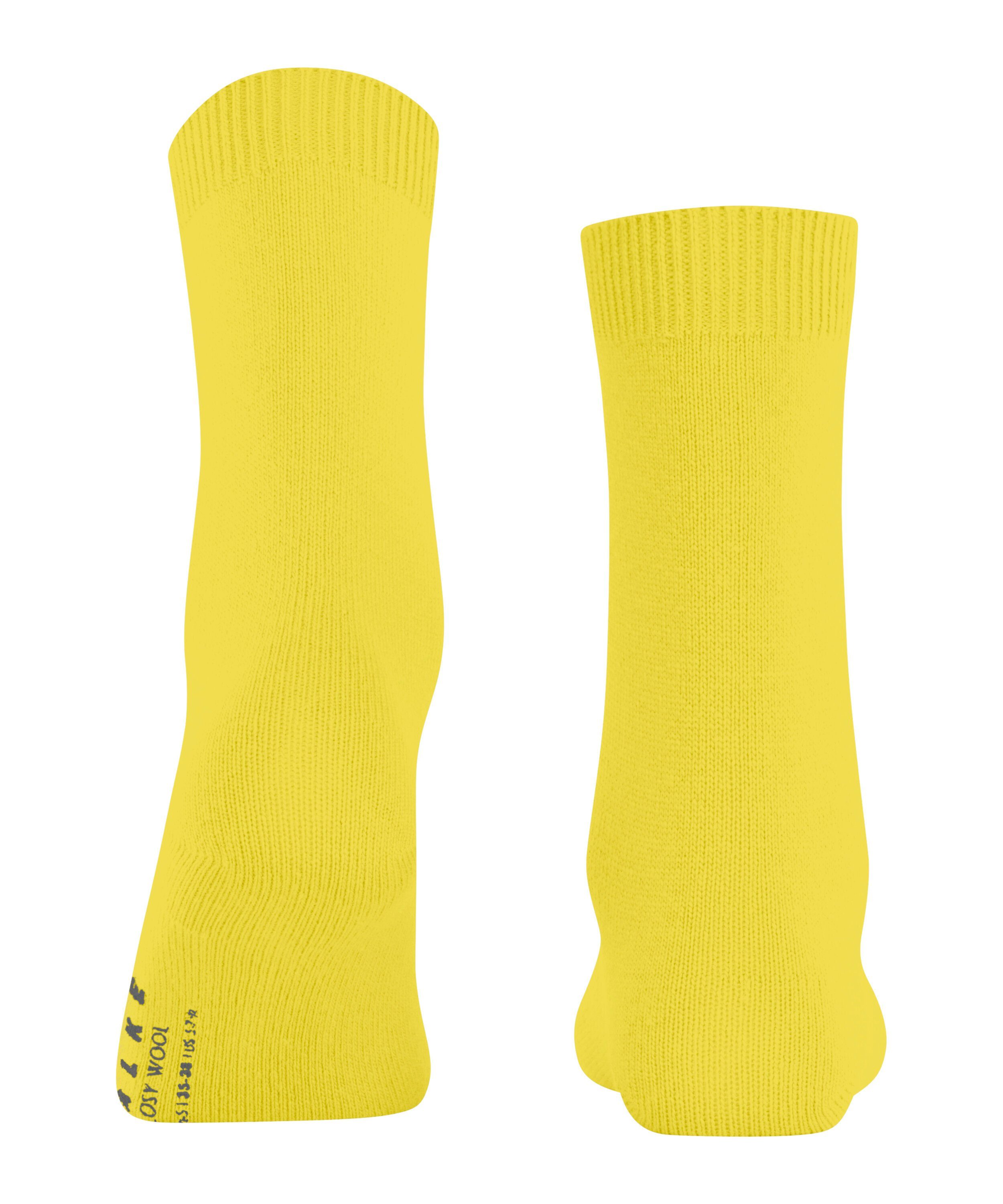 Wool (1-Paar) yellow-green FALKE Cosy Socken (1390)
