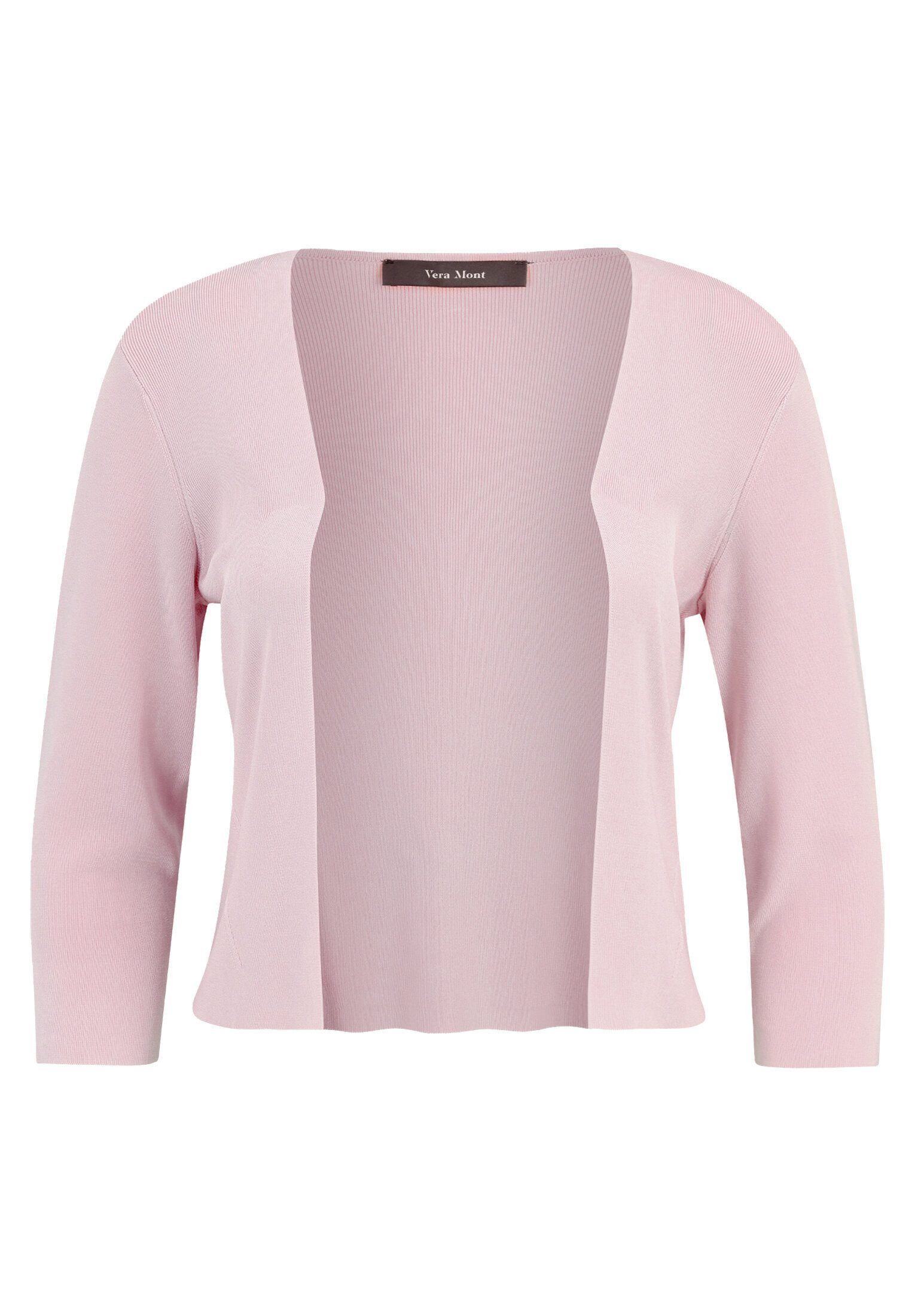 Vera Mont Strickjacke Damen langarm (1-tlg) Ärmelschlitz