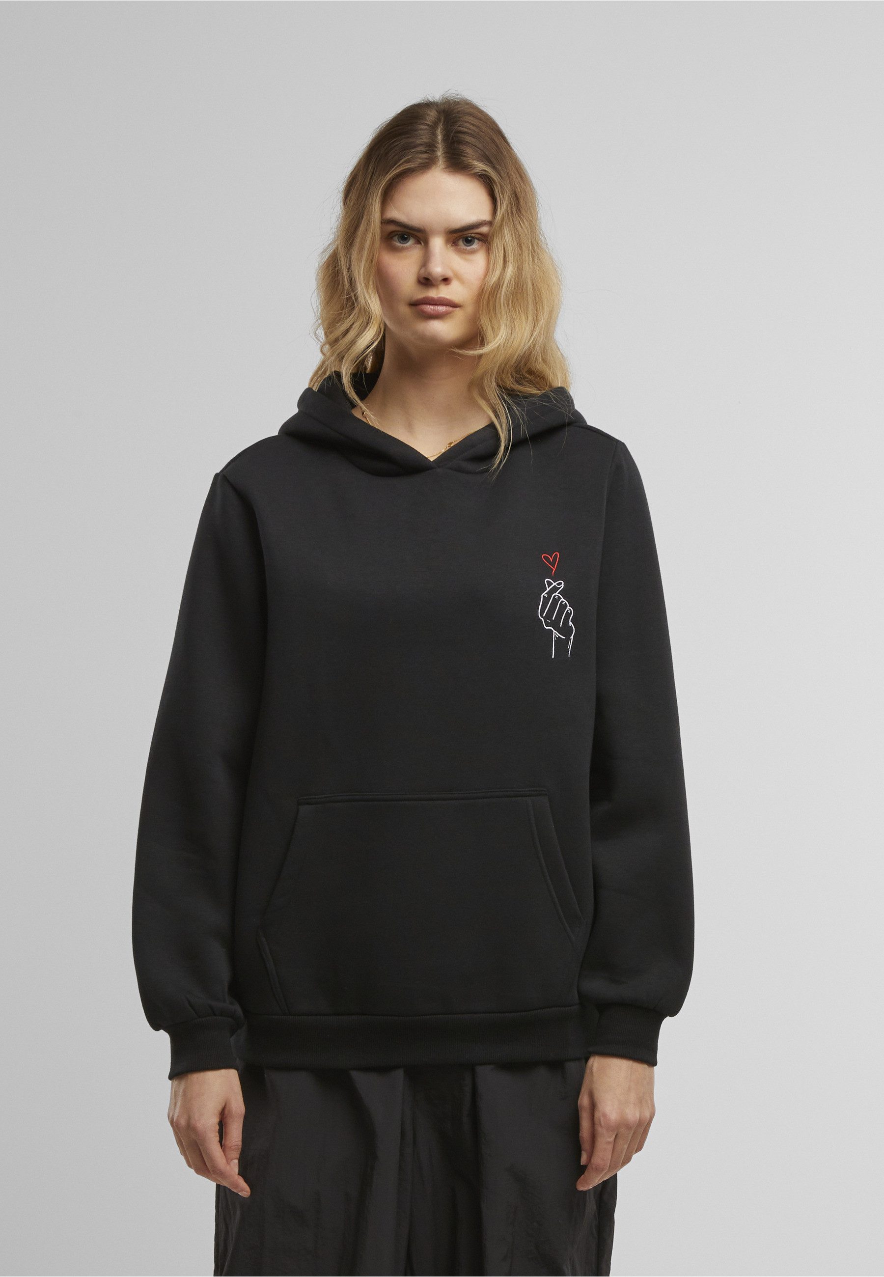 Miss Tee Kapuzensweatshirt Miss Tee K Heart EMB Fluffy Hoody