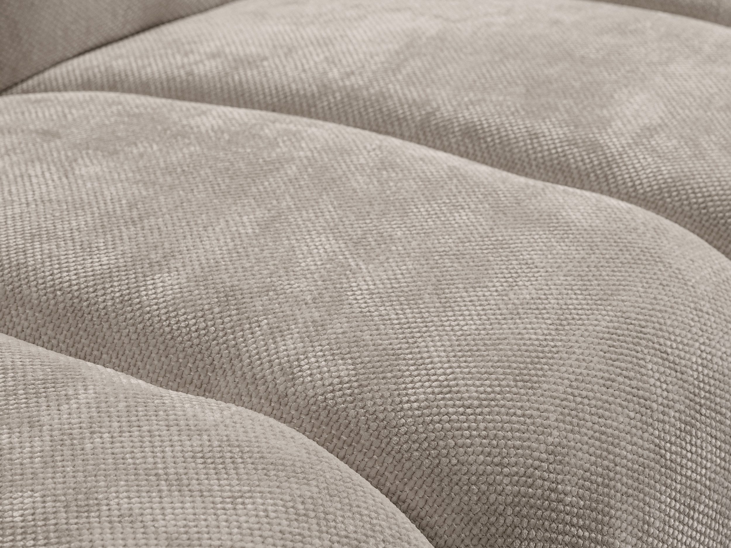 Beautysofa Sofa mit Metallbeine in Schwarz VOLARE, 2-Sitzer, viele Farbvarianten, ohne Schlaffunktion – Bild 3 von 5