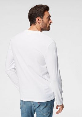 Levi's® Langarmshirt mit Logo-Applikation