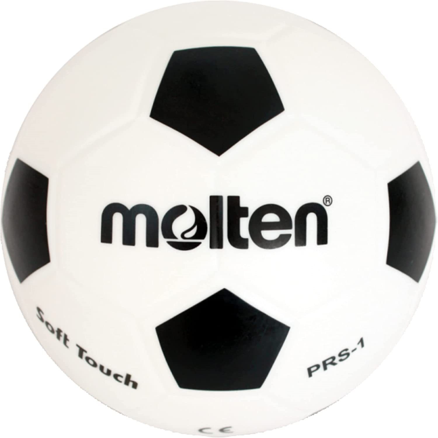 Molten Spielball PRS-1 Softball, Fußballoptik, Gummi