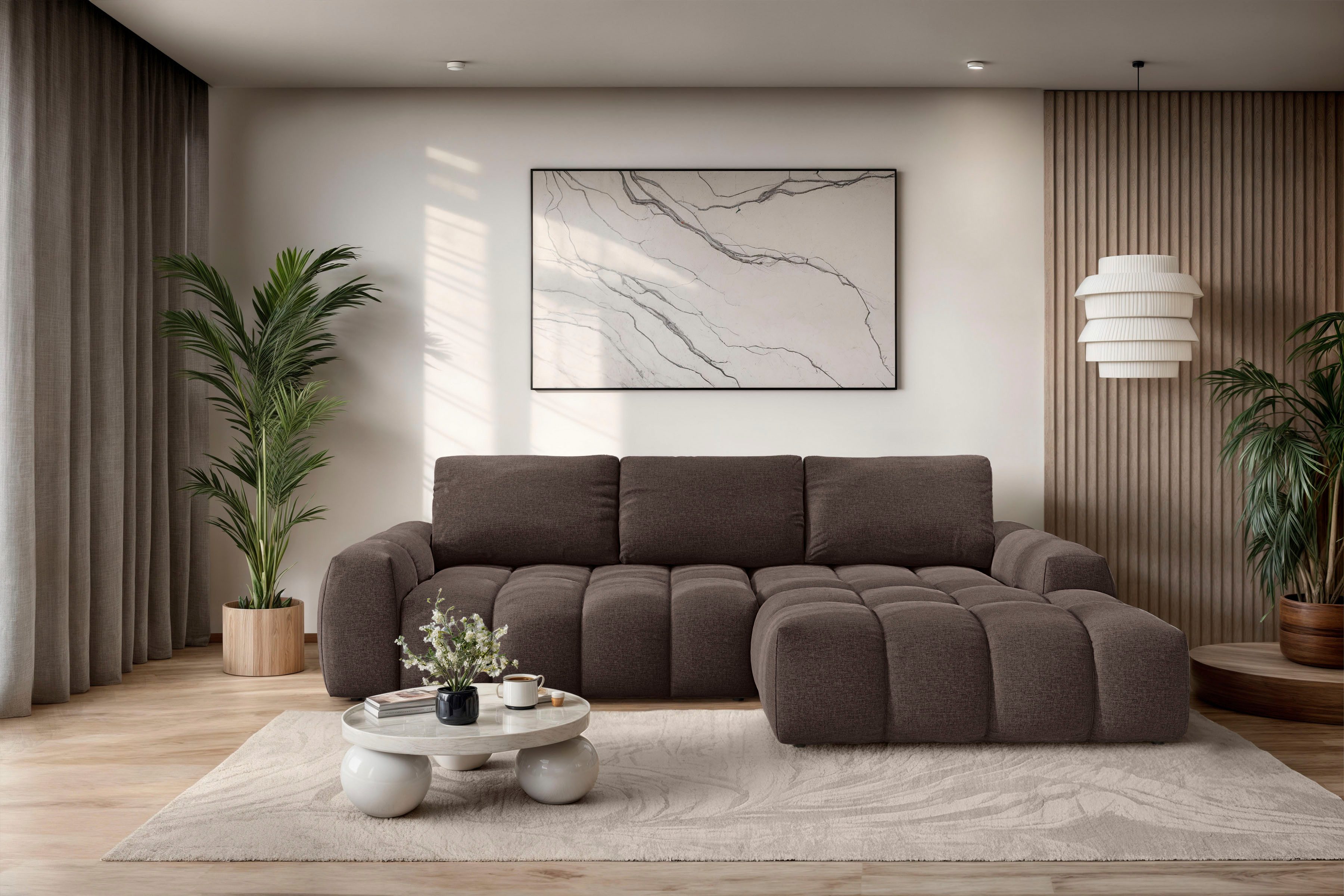 OTTO home Ecksofa AZITA klein optionale Schlafsofa mit Bettkasten, B/T/H: 2 günstig online kaufen