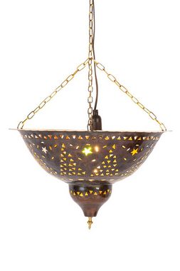 Marrakesch Orient & Mediterran Interior Deckenleuchte Orientalische Lampe Pendelleuchte Rostfarben Atra