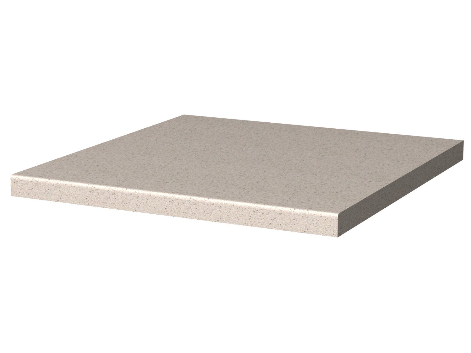 Arbeitsplatte Arbeitsplatte - 220 x 60 x 2,8 cm - Grau-Weiß gepunktet – Witus
