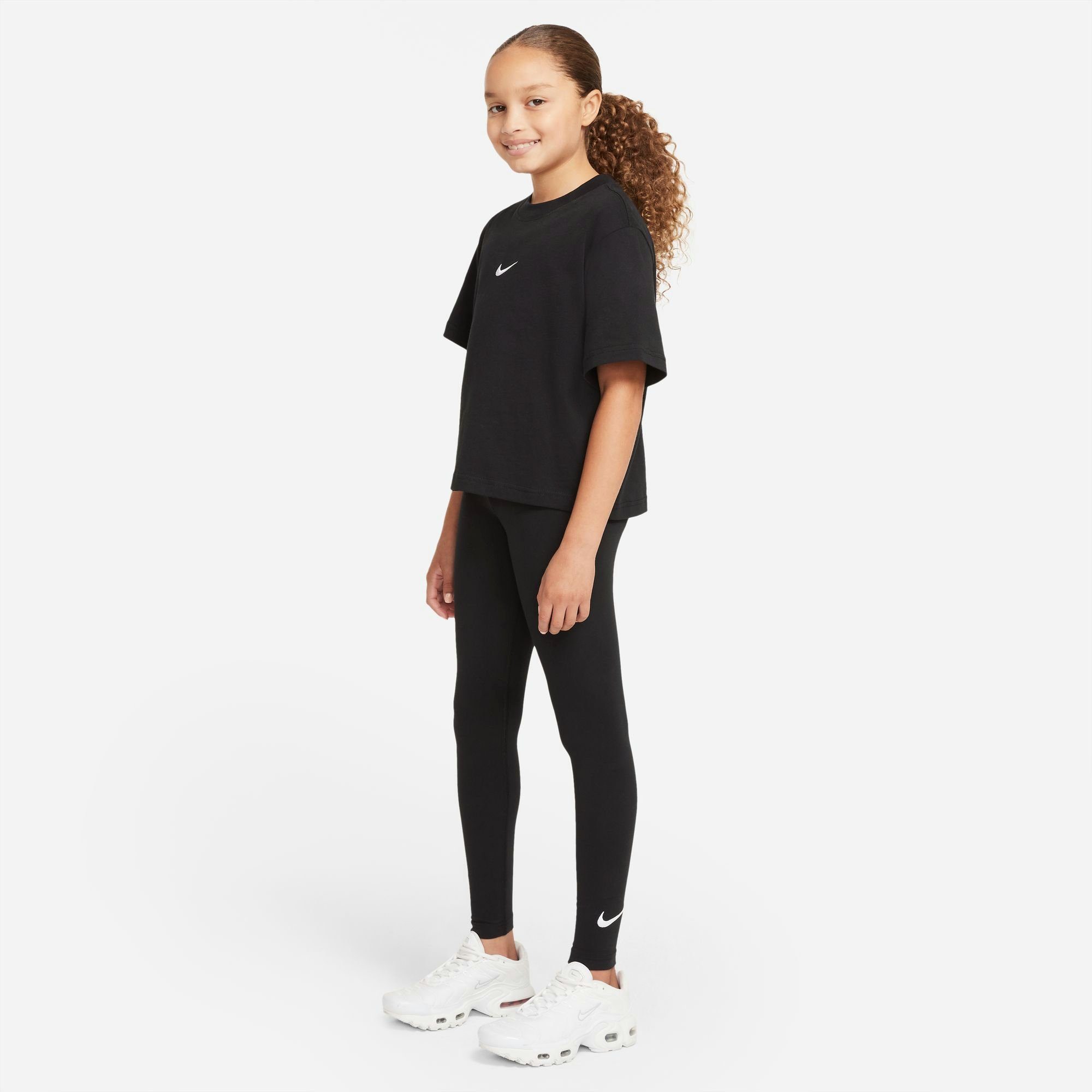 Nike Sportswear für LEGGINGS SWOOSH Kinder (GIRLS) - FAVORITES BIG KIDS' Leggings