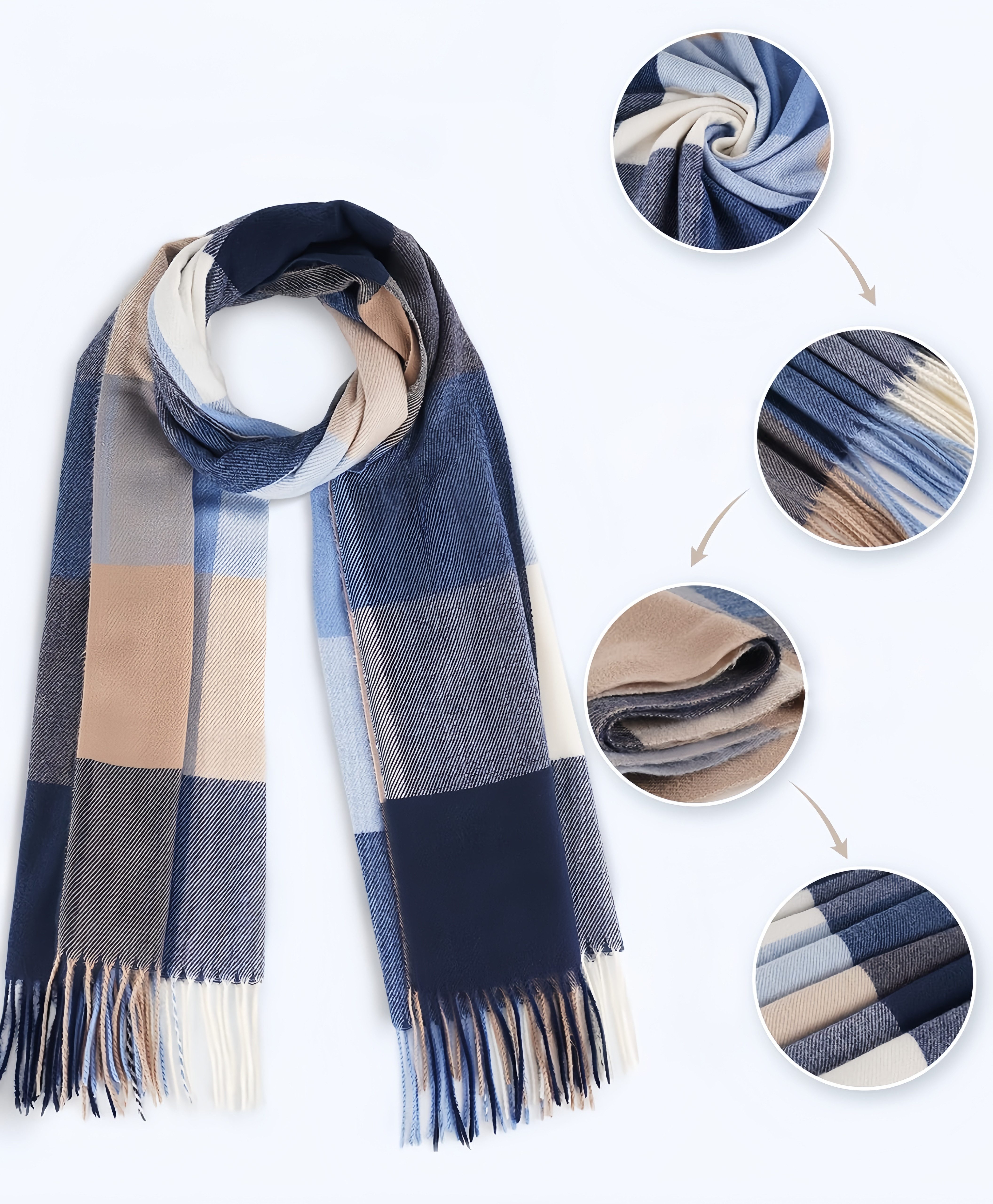 FOUORTUNATE-BEE Modeschal Weiche Damen-Schal Winter Geschenk, Schicker Wint günstig online kaufen