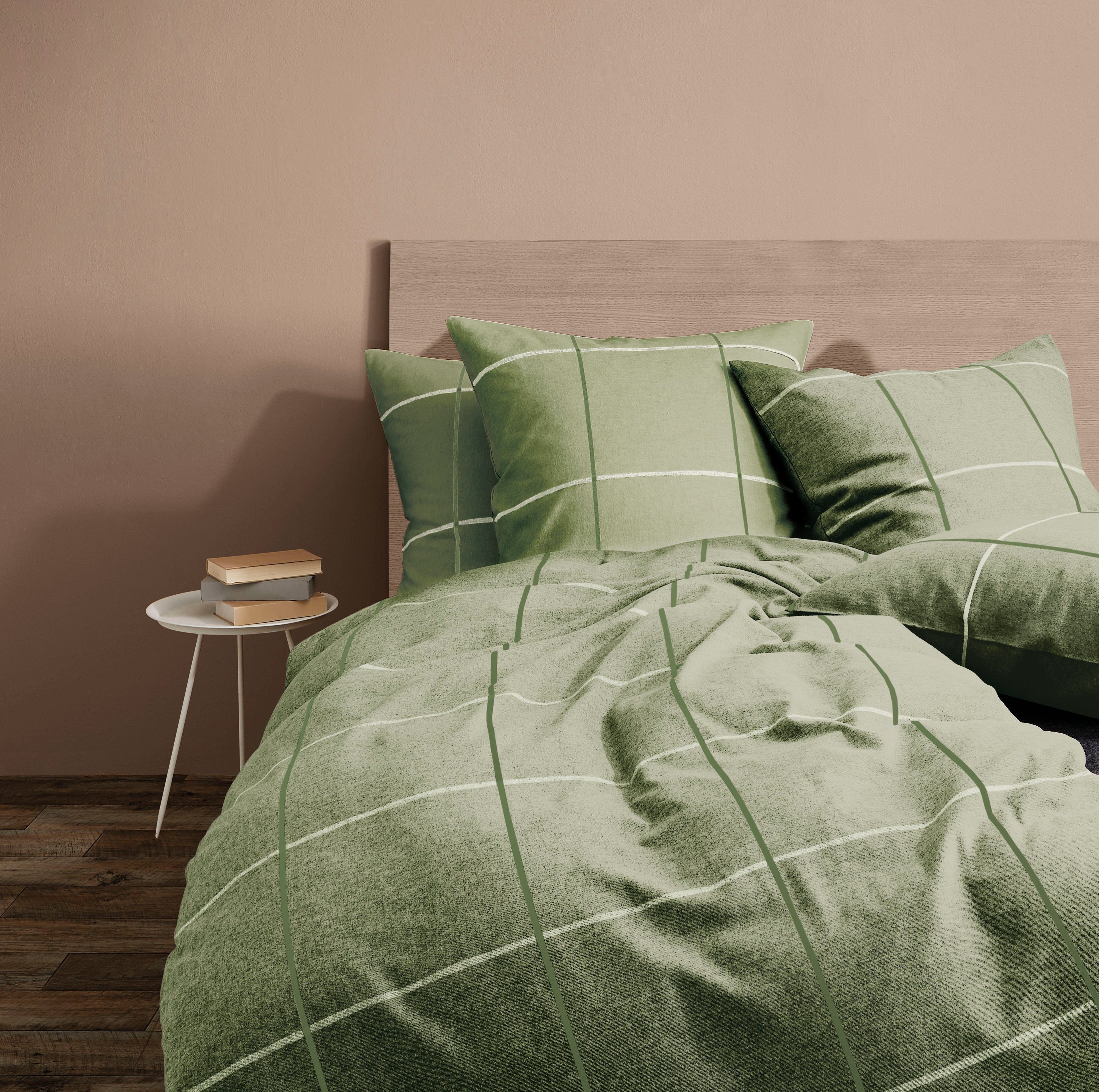 fleuresse Bettwäsche Lech 4311, Flanell, 3 günstig online kaufen