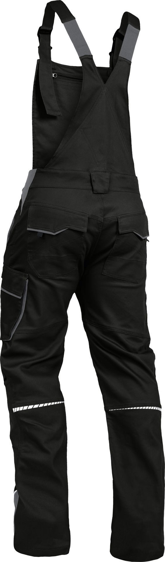 Leibwächter Arbeitslatzhose Flexline mit Extra breiten Trägern und flexibler Bundweite
