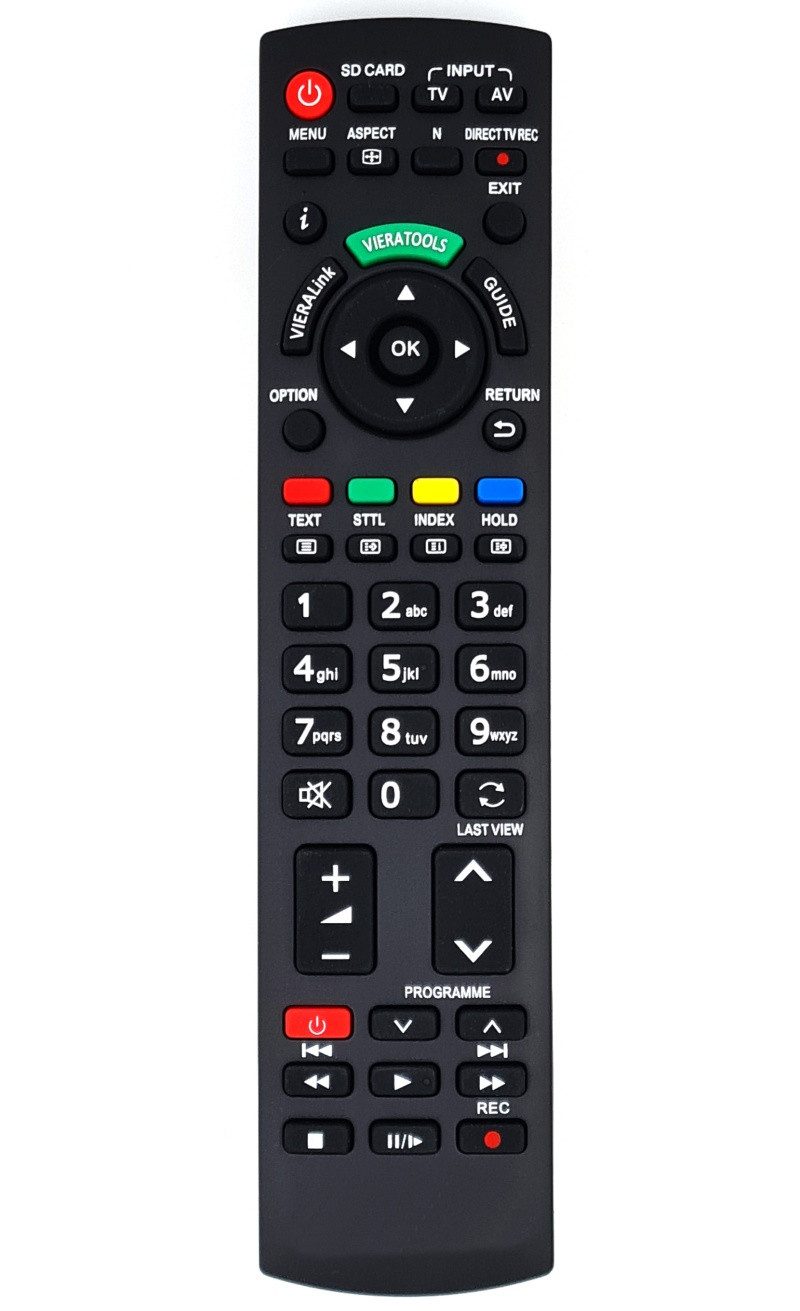 Alltro Ersatz Fernbedienung für Panasonic TX-L32DT35E TX-L32ETF52 TX-L32ETN53 Fernbedienung