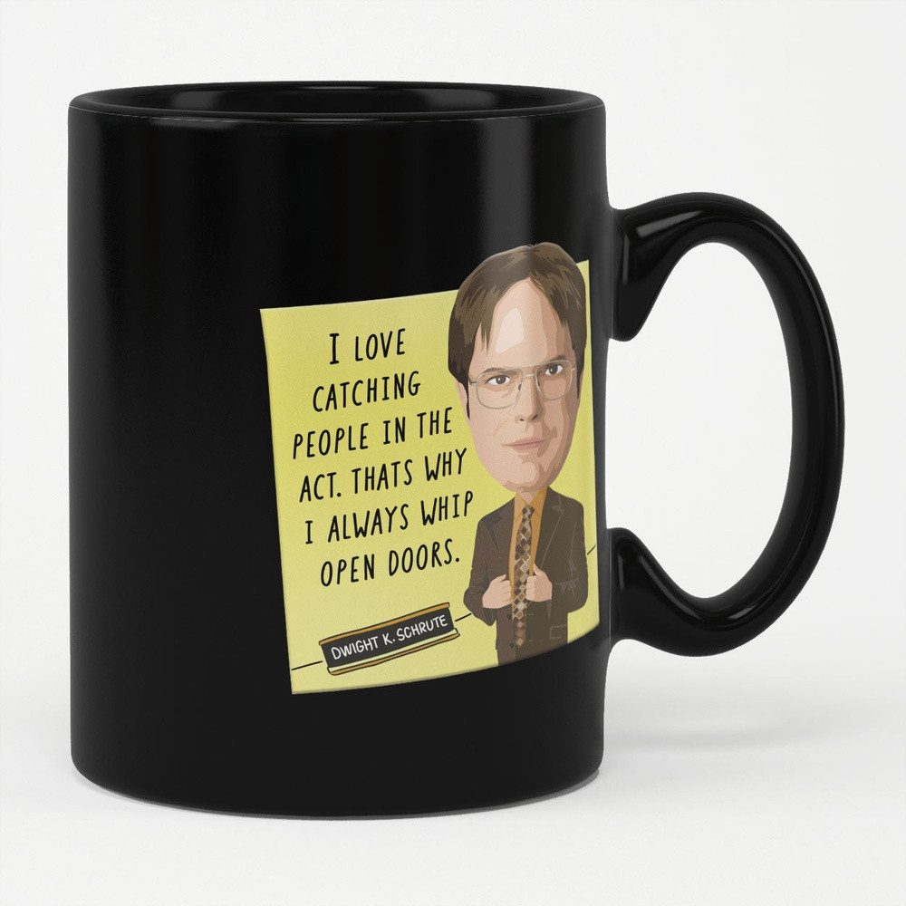 The Office Becher Dwight K Schrute Quote Mug