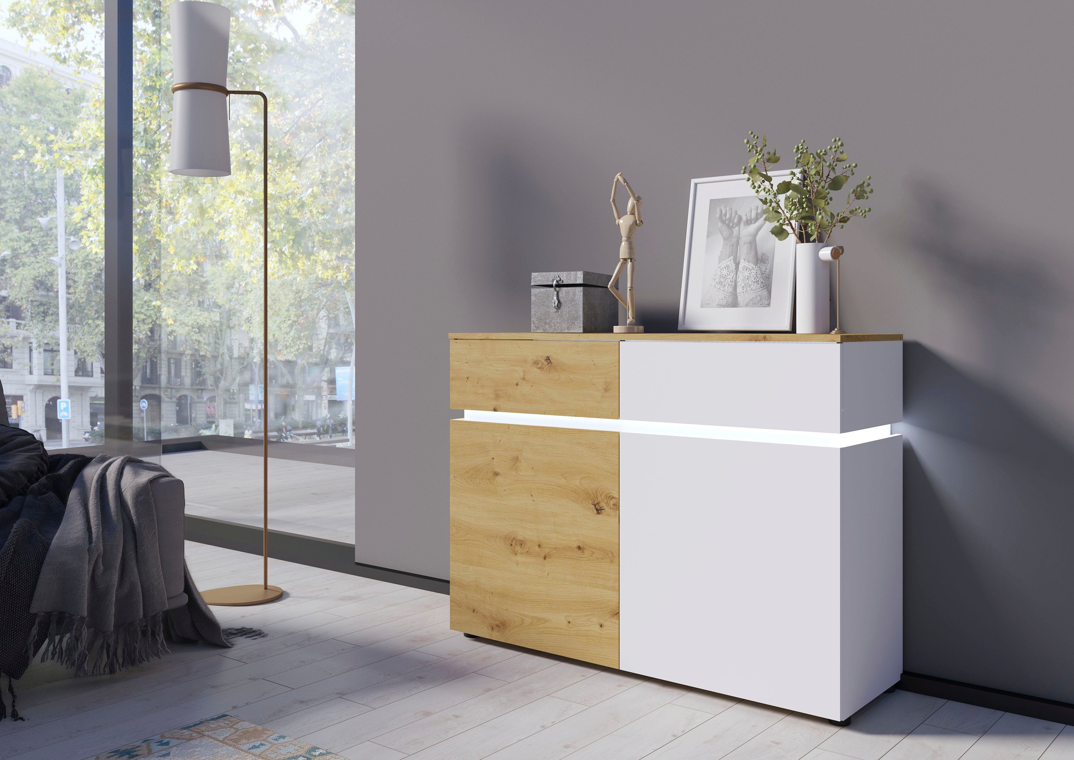 INOSIGN Sideboard Luci, Breite 120 cm günstig online kaufen