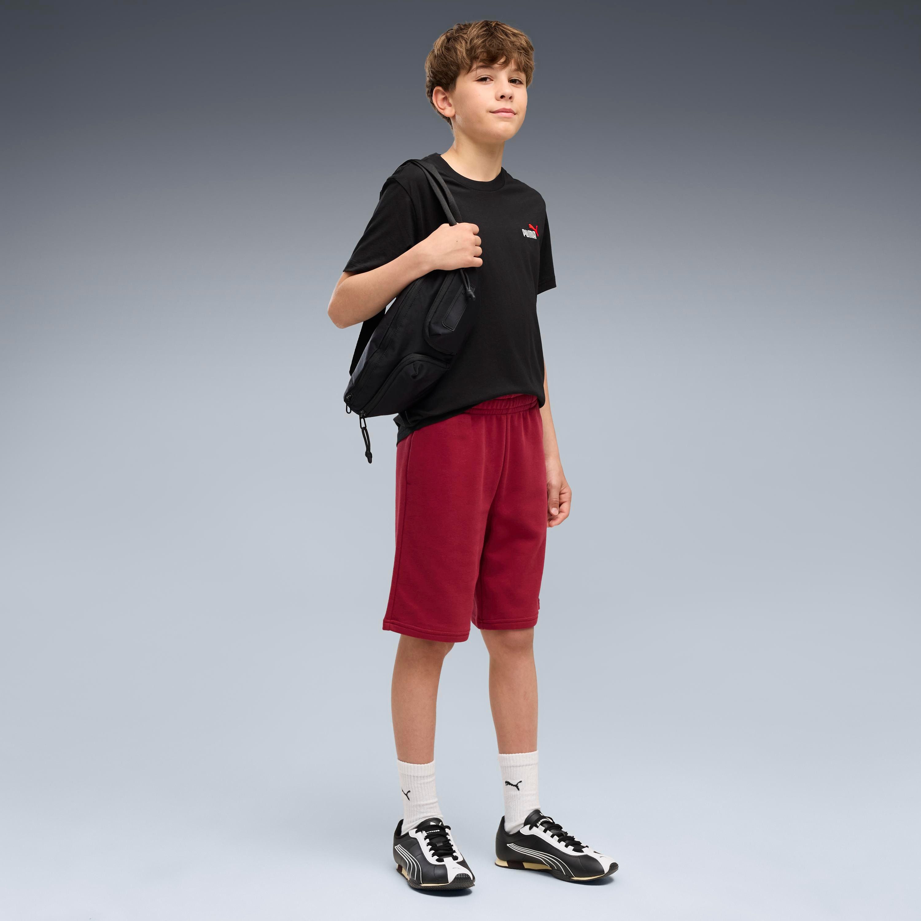 PUMA T-Shirt ESS 2 COLOR SMALL NO 1 LOGO TEE B mit Rundhalsausschnitt, Kurzarm, ohne Kapuze, mit gesticktem Logo – Bild 4 von 5
