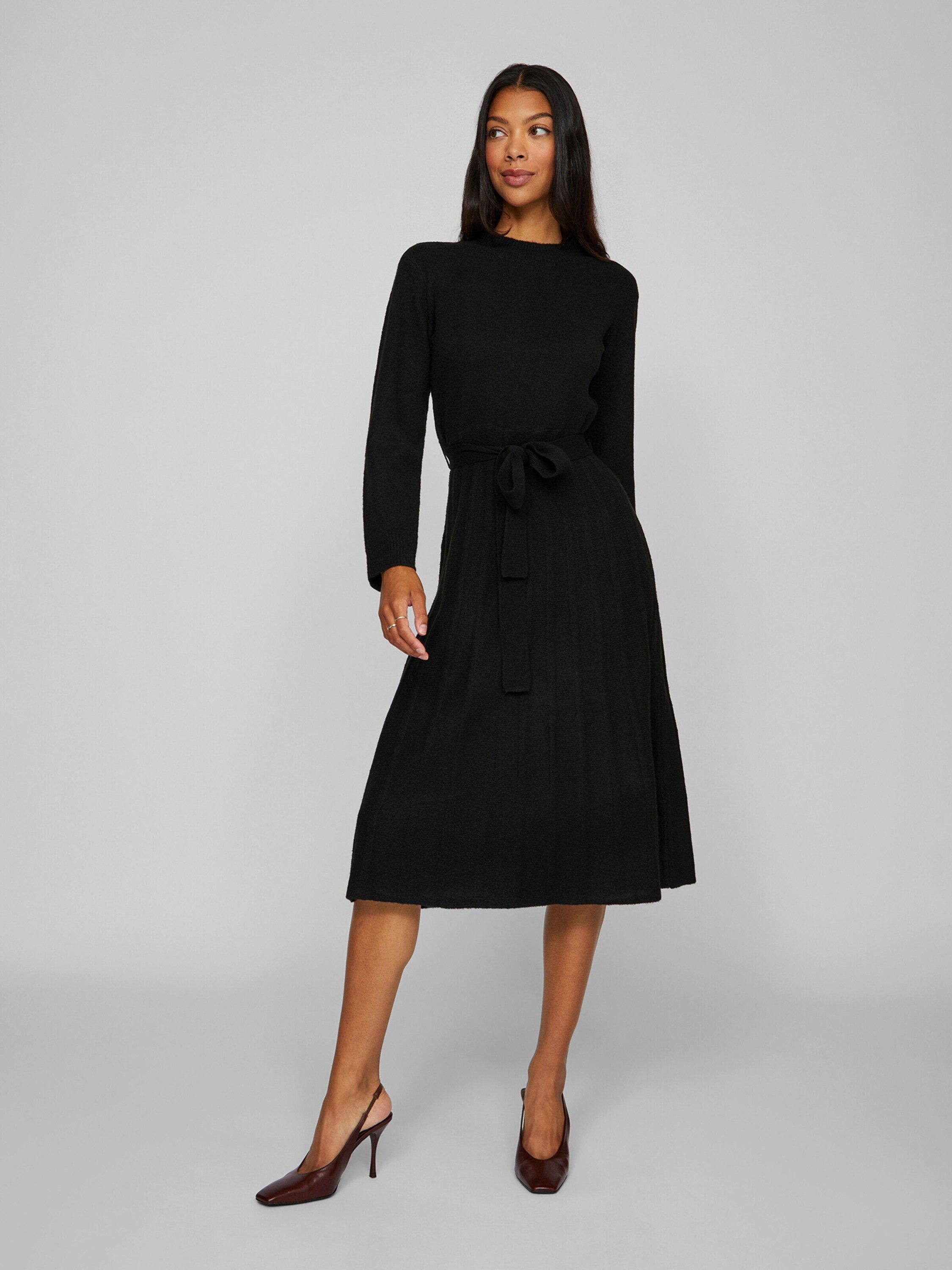 Vila Midikleid VITRINE (1-tlg) Falten günstig online kaufen