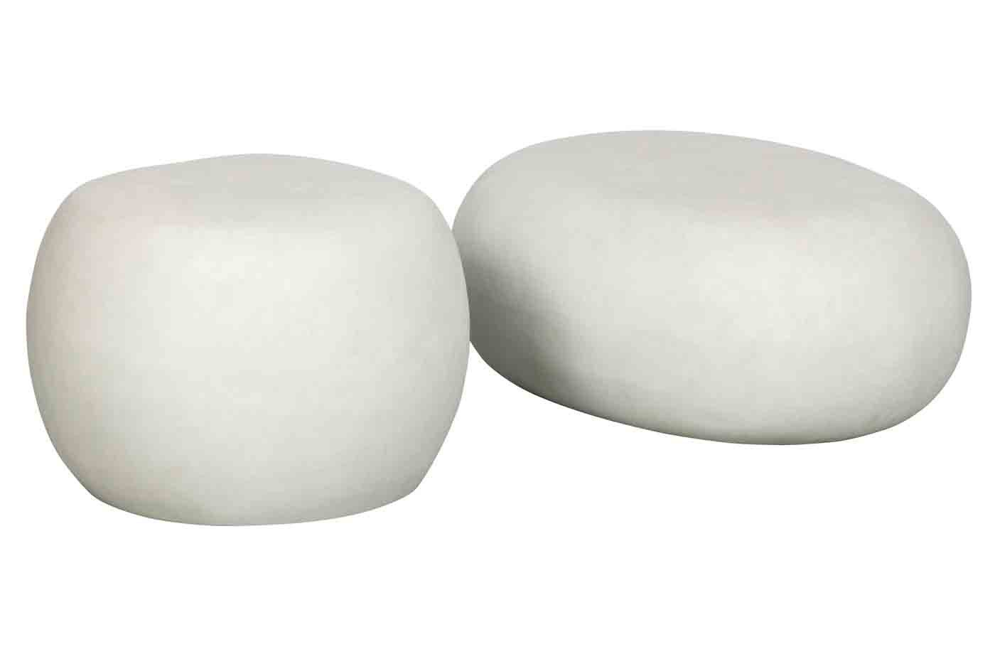 vtwonen Couchtisch Pebble in Betonoptik, Geeignet für den Innen- und Außene günstig online kaufen