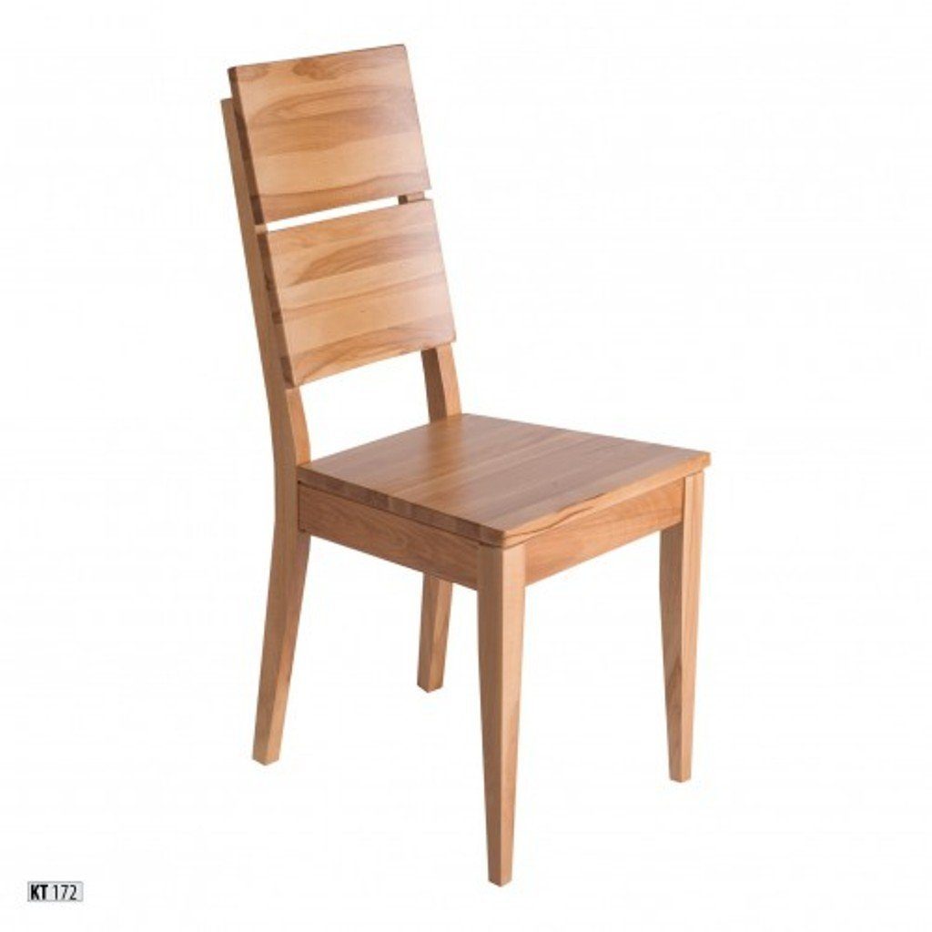Polster Lounge Massiv Stuhl Neu Stühle Sessel Lehnstuhl Holz Stuhl, Lehn JVmoebel