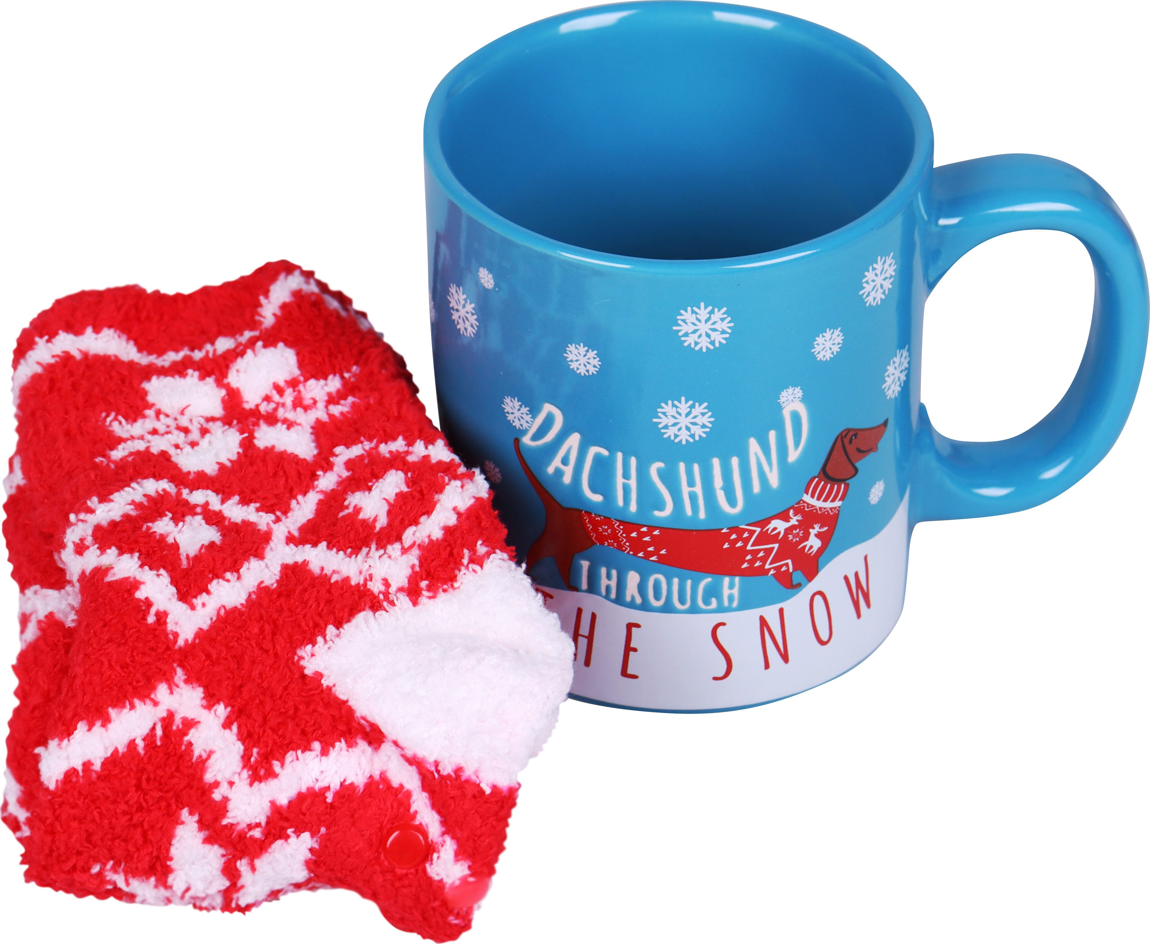 Capelli New York Kuschelsocken Geschenkset Tasse & Socken