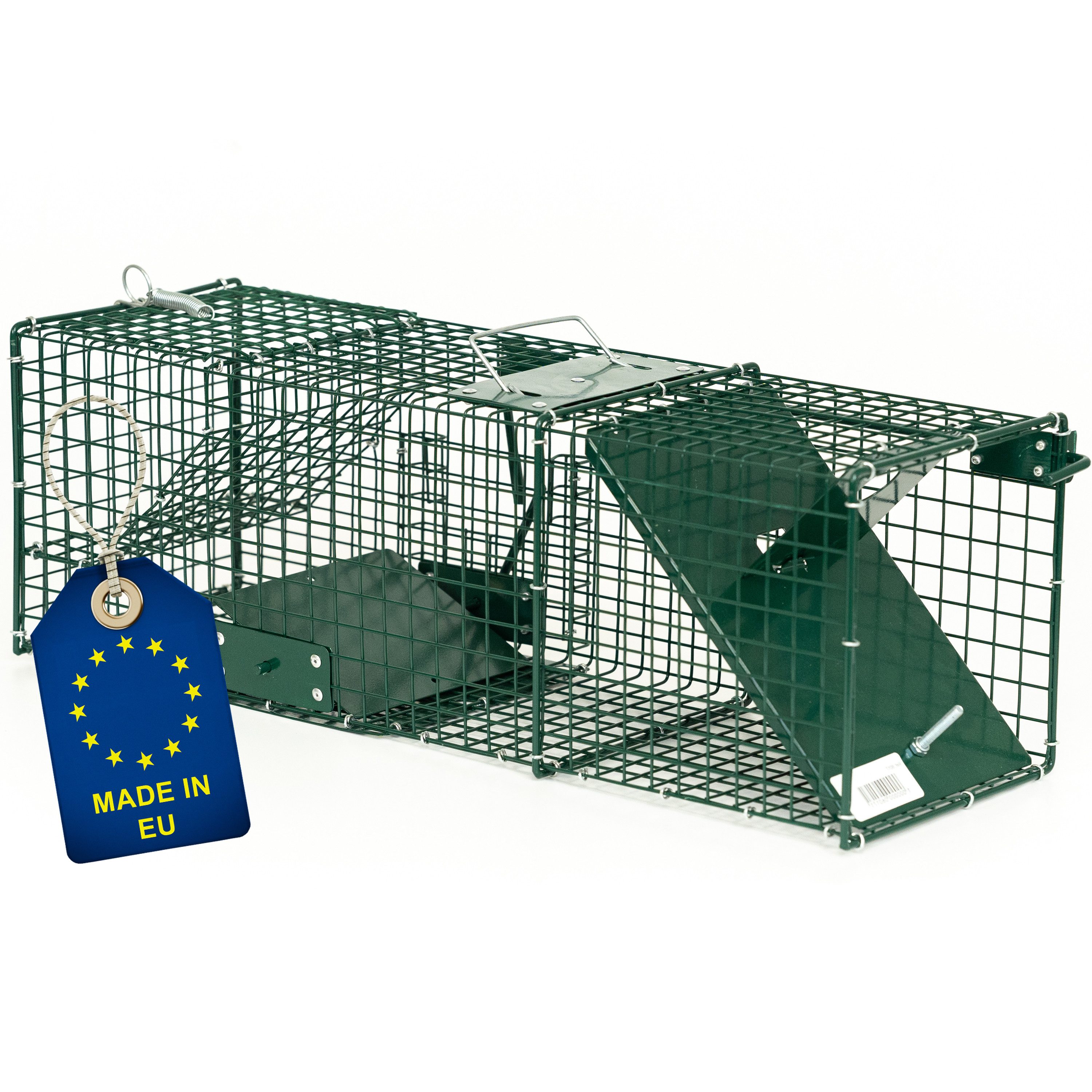 Lebendfalle Lebendfalle 6017 60x20x20 cm Falle für Kleintiere wie Marder & Ratten