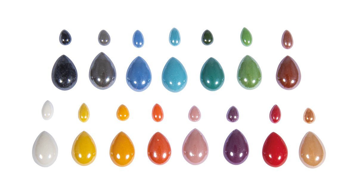 Rayher Dekoobjekt Glas-Mosaiksteine Diamond, Bunter Mix 180 g