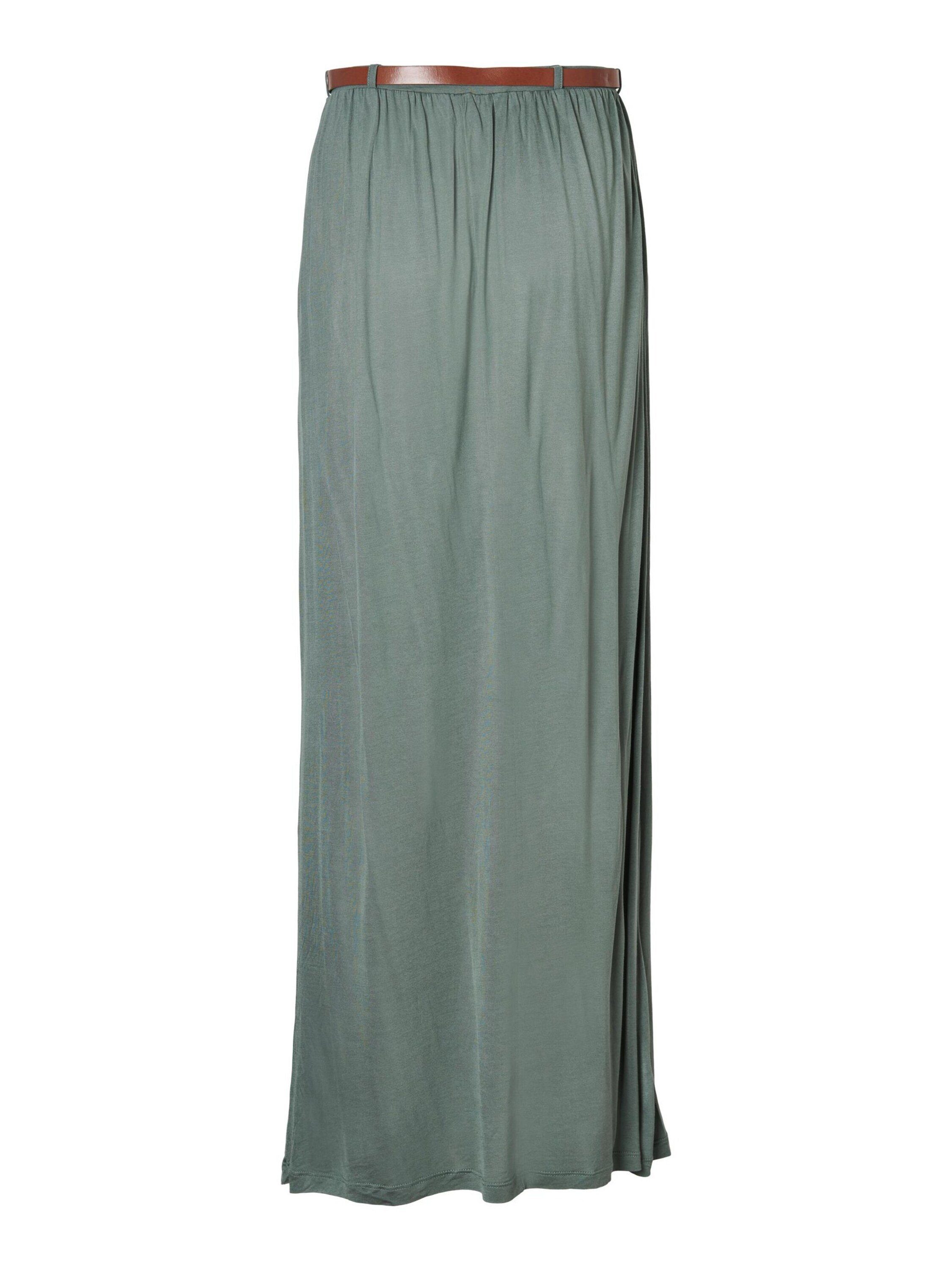 Vero Moda A-Linien-Rock LINN (1-tlg) Drapiert/gerafft