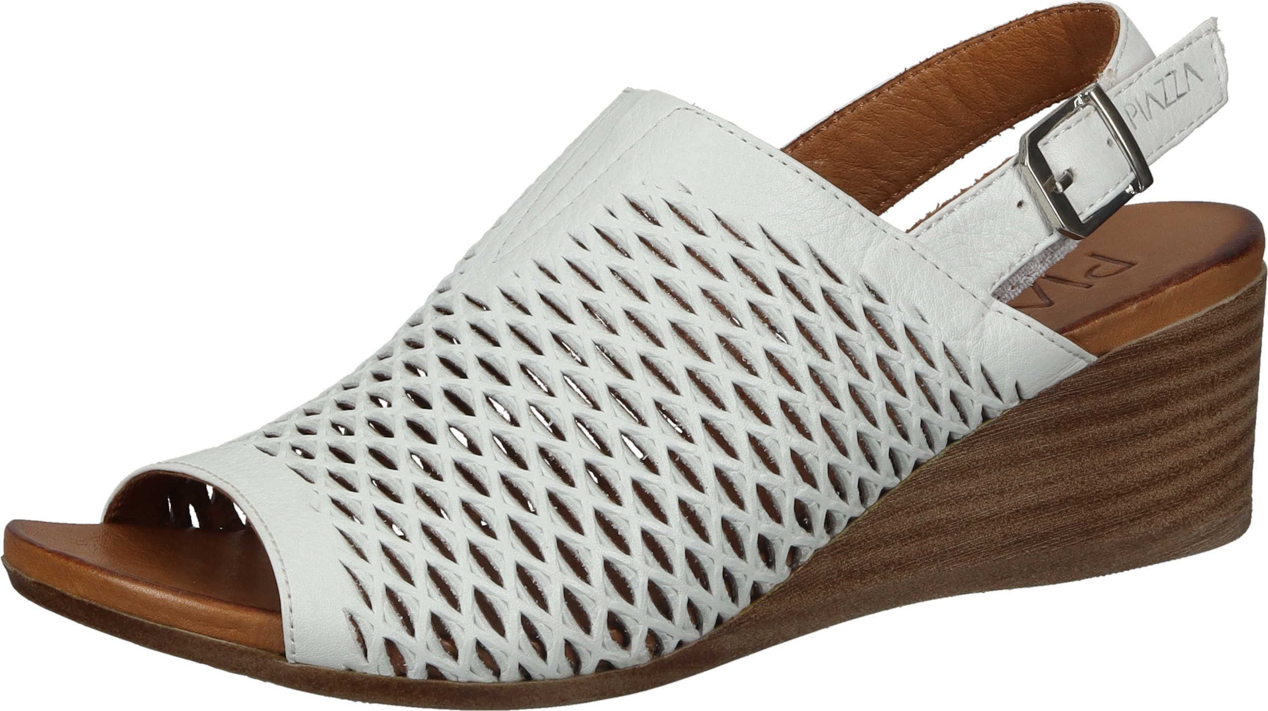Piazza Sandalen Sandalette aus echtem Leder günstig online kaufen