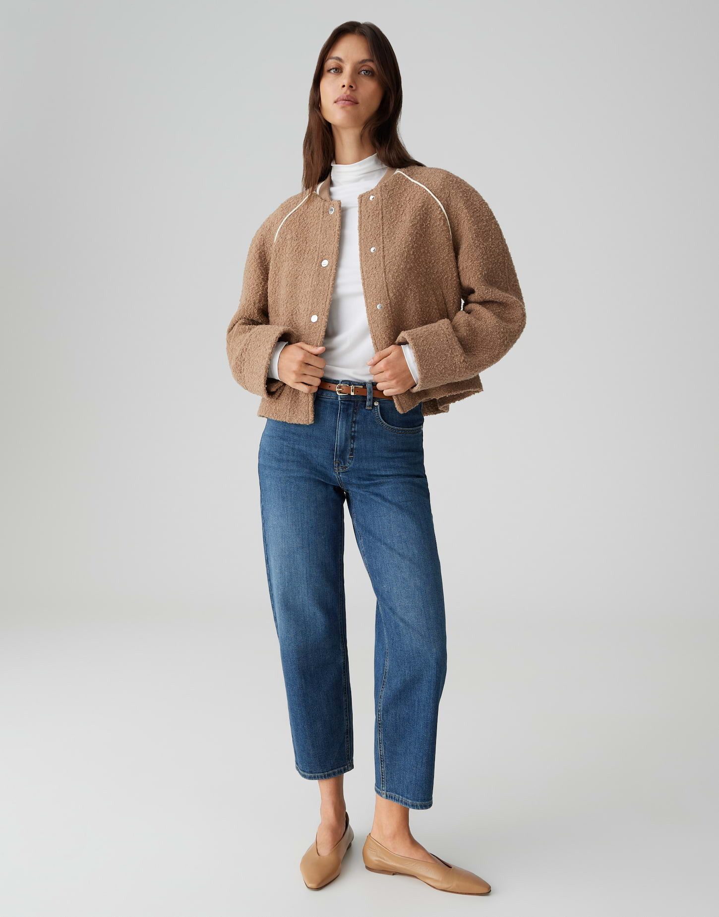 OPUS PANTS Relax-fit-Jeans Melly true Zeitloser Stil mit authentischer Waschung