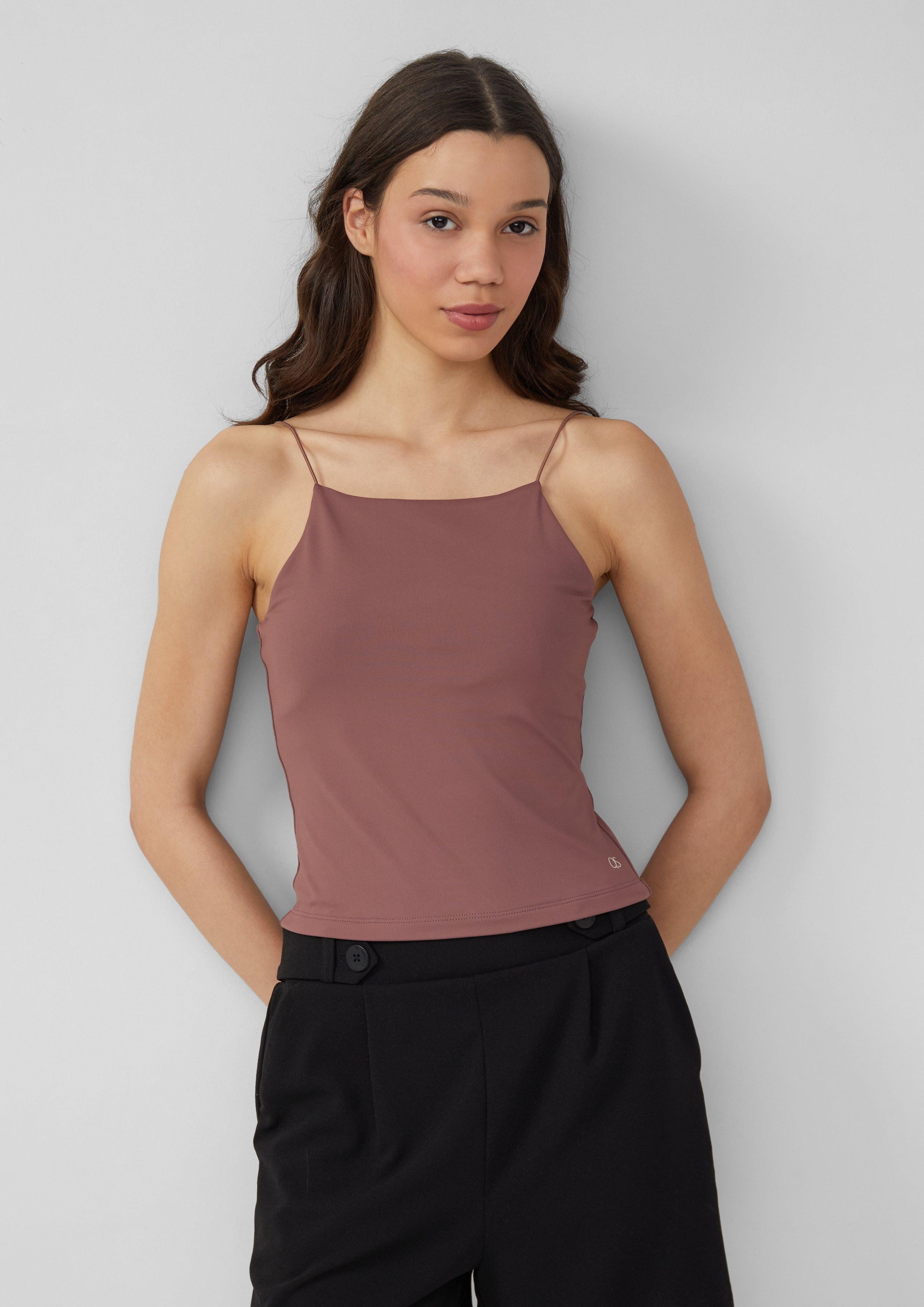 Shirttop Verkürzest Spaghettiträgertrop