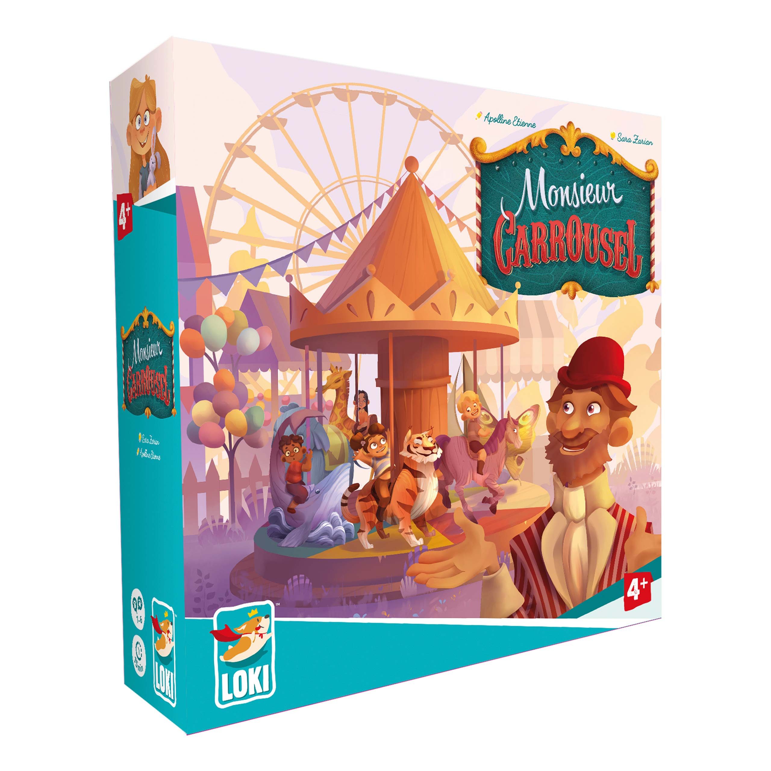 iello Spiel Monsieur Carrousel, Monsieur Carrousel